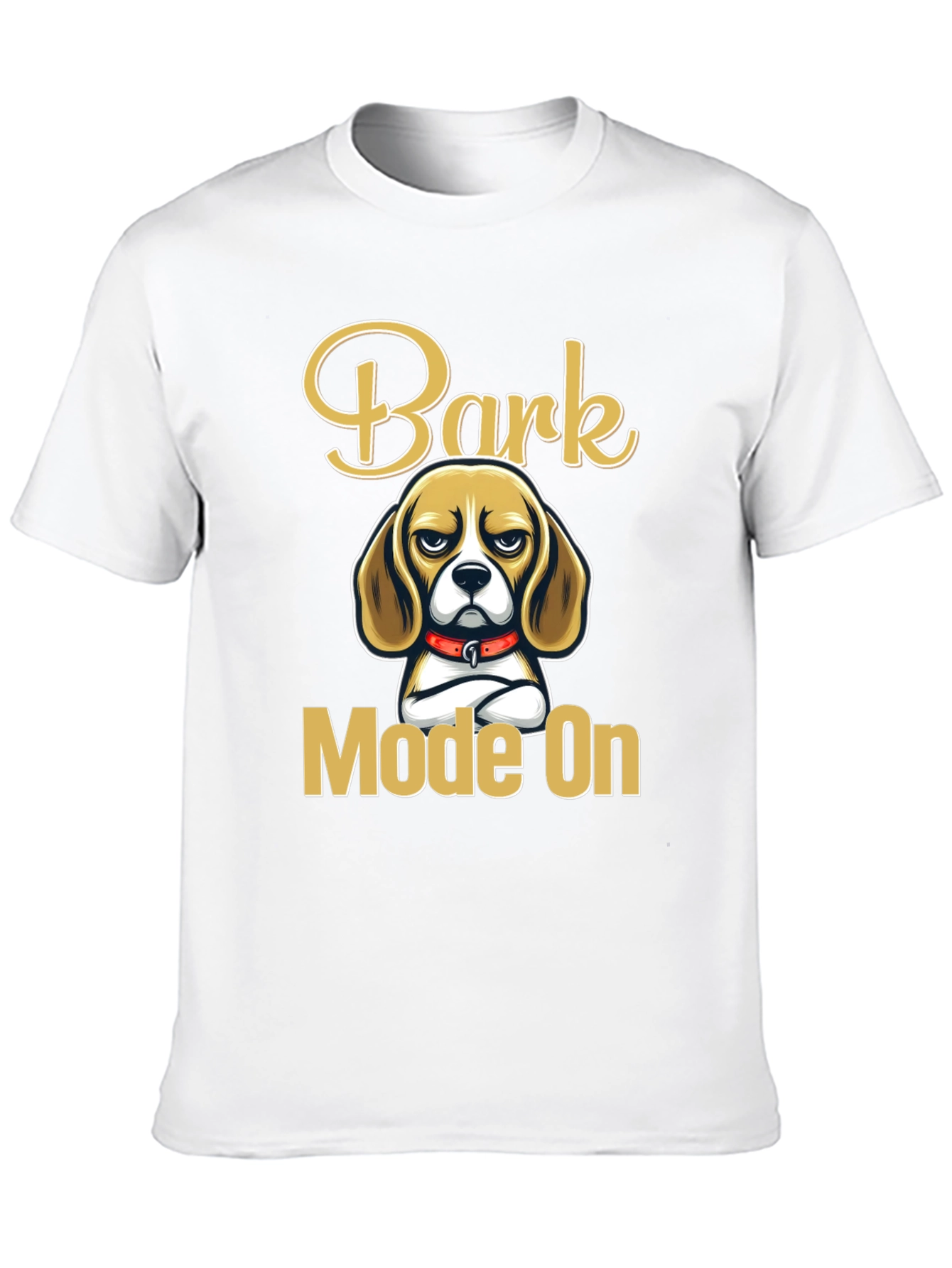 Bark Mode On Graphic Tee - Beagle Dog Lover