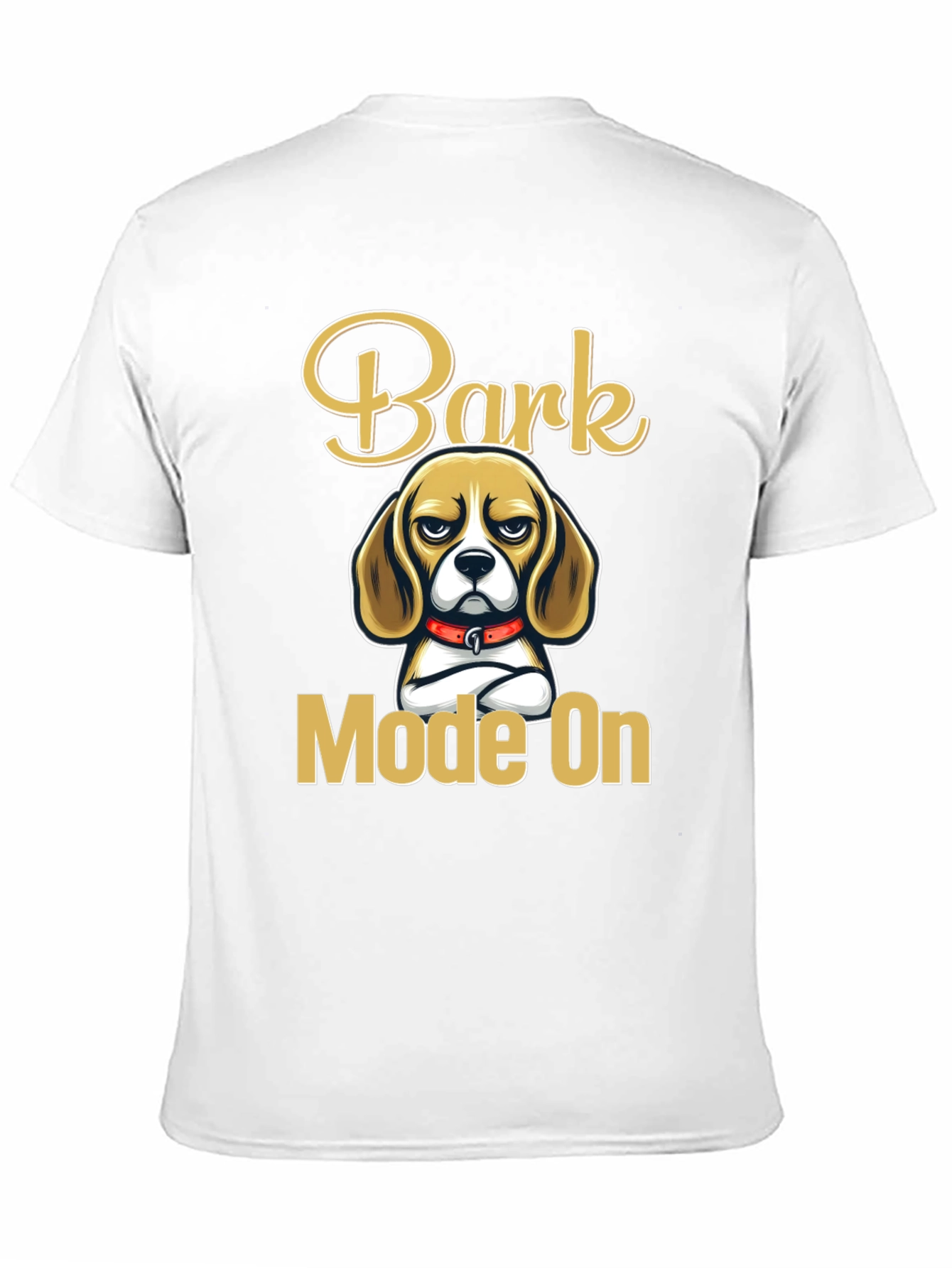 Bark Mode On Graphic Tee - Beagle Dog Lover