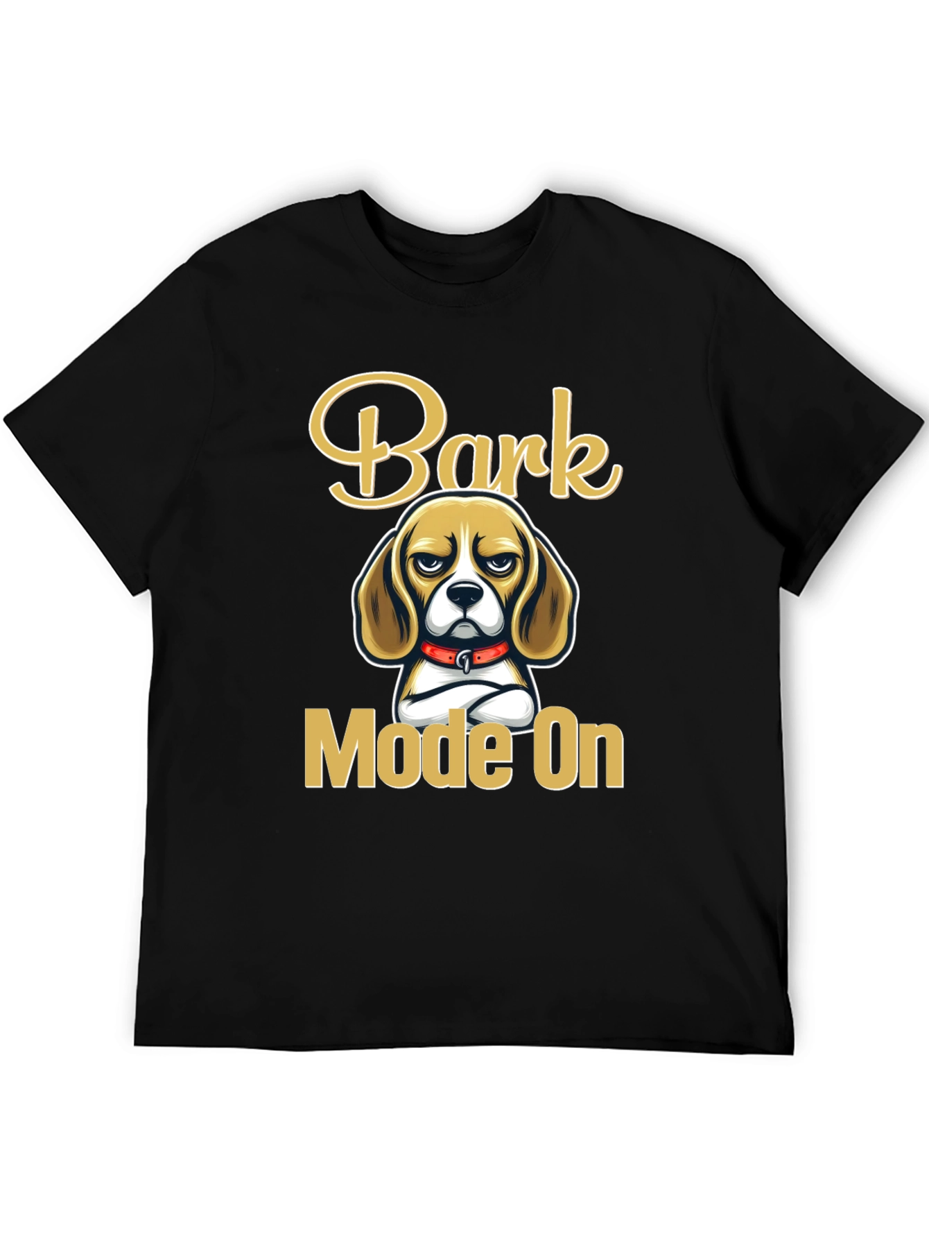 Bark Mode On Graphic Tee - Beagle Dog Lover