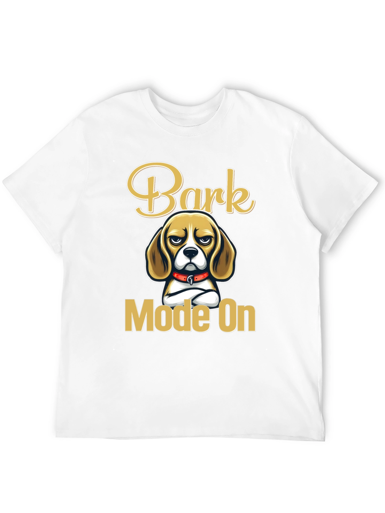 Bark Mode On Graphic Tee - Beagle Dog Lover