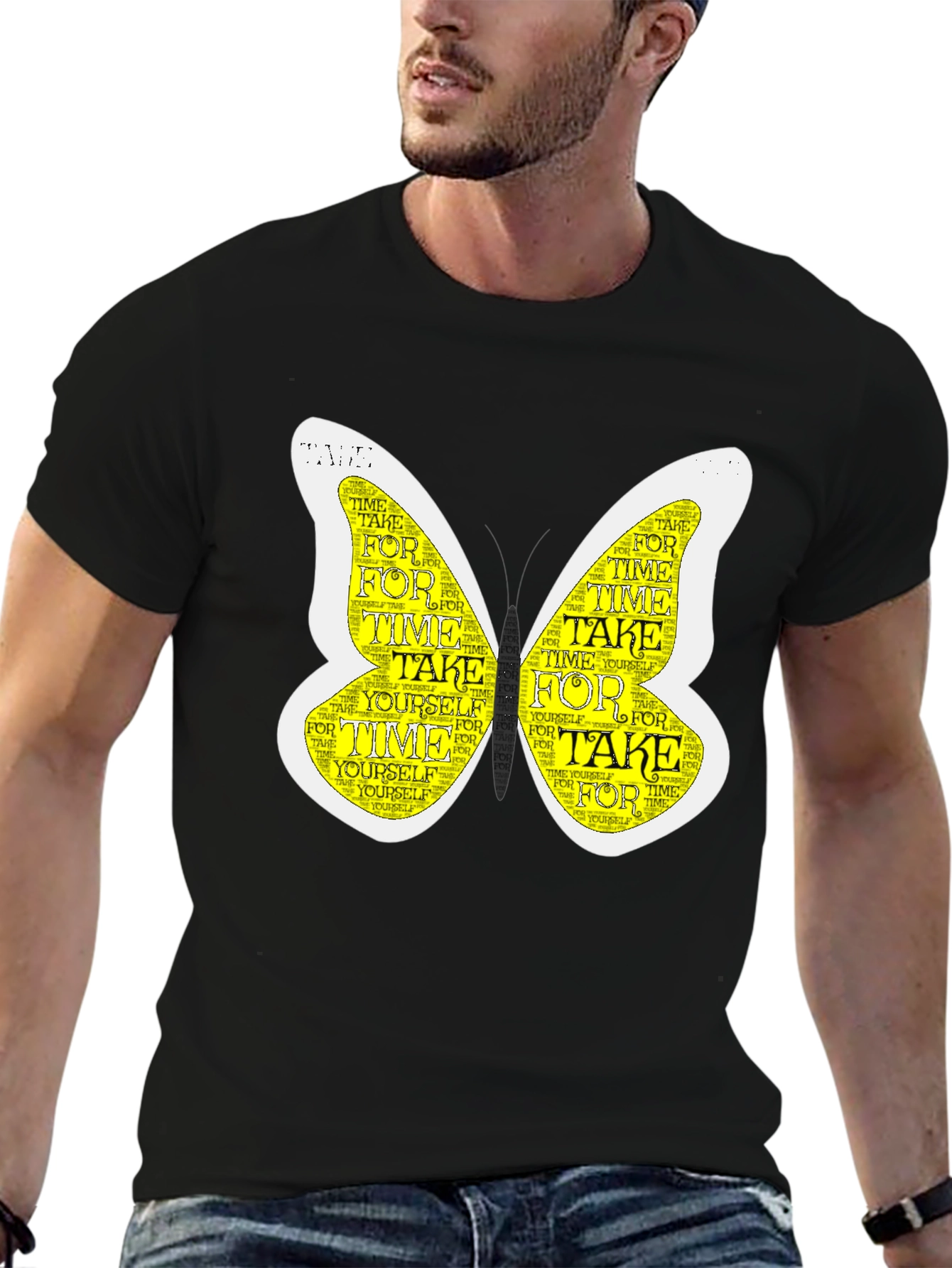 Butterfly Time T-Shirt - Take Time For Yourself