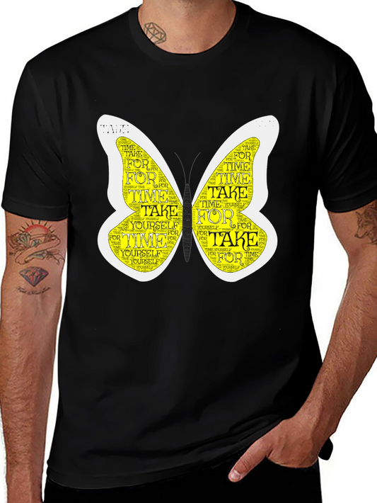 Butterfly Time T-Shirt - Take Time For Yourself