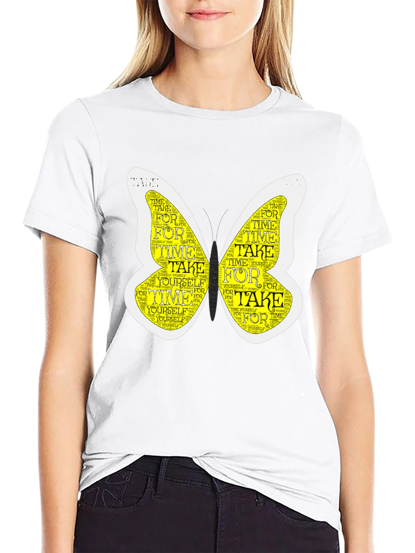 Butterfly Time T-Shirt - Take Time For Yourself