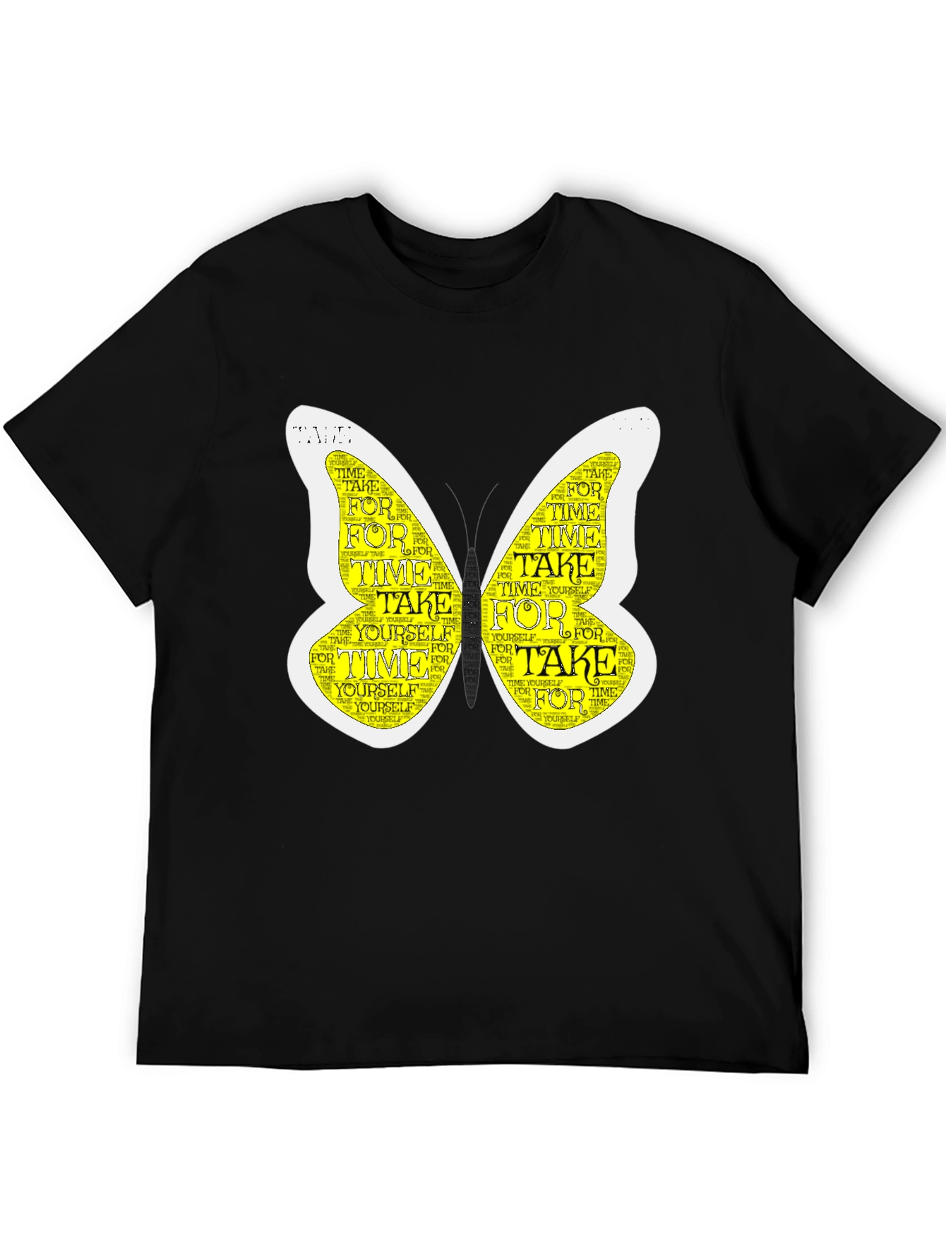 Butterfly Time T-Shirt - Take Time For Yourself