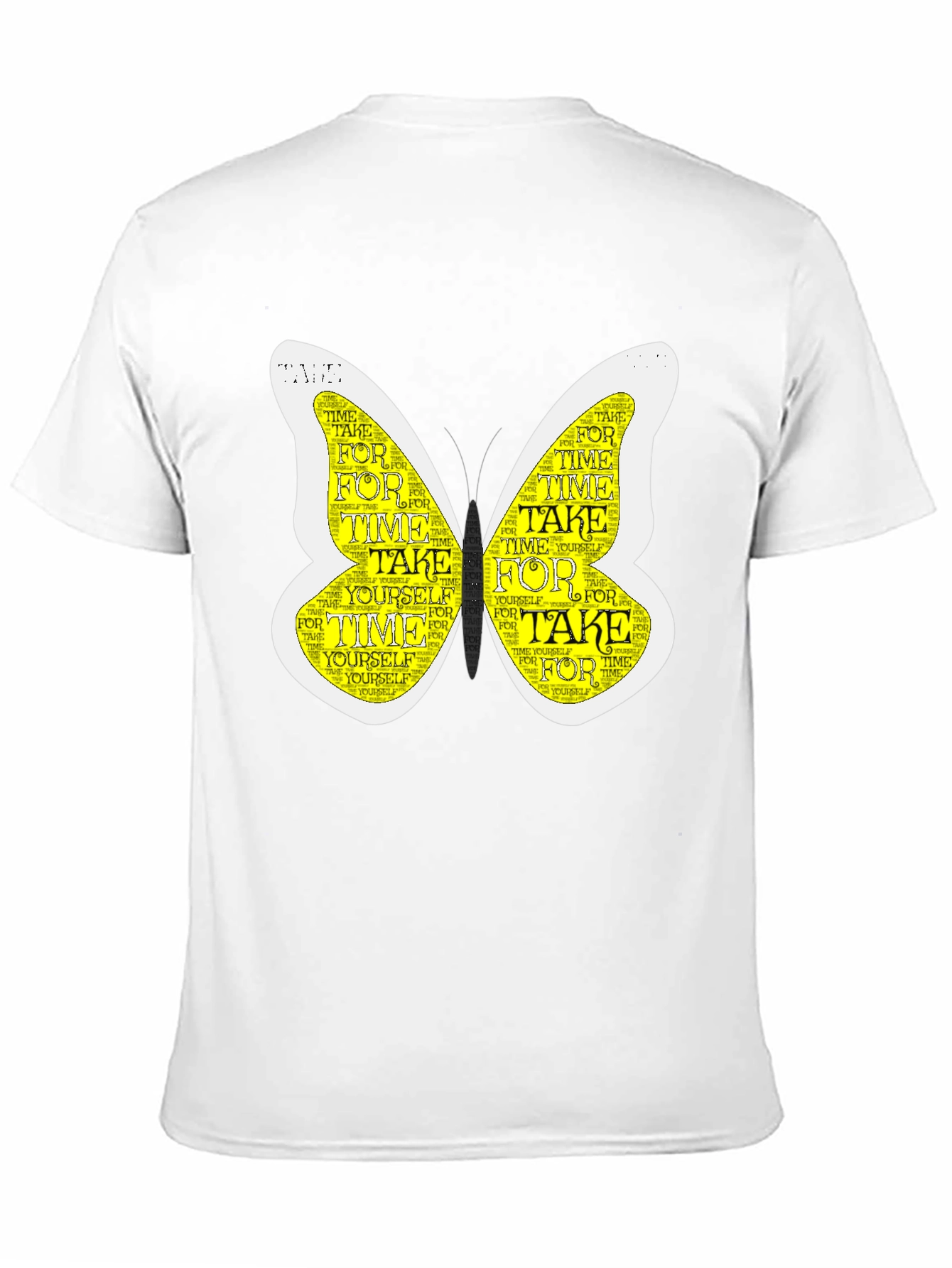 Butterfly Time T-Shirt - Take Time For Yourself