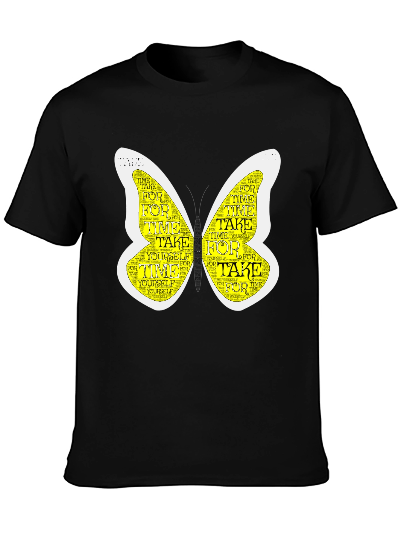 Butterfly Time T-Shirt - Take Time For Yourself