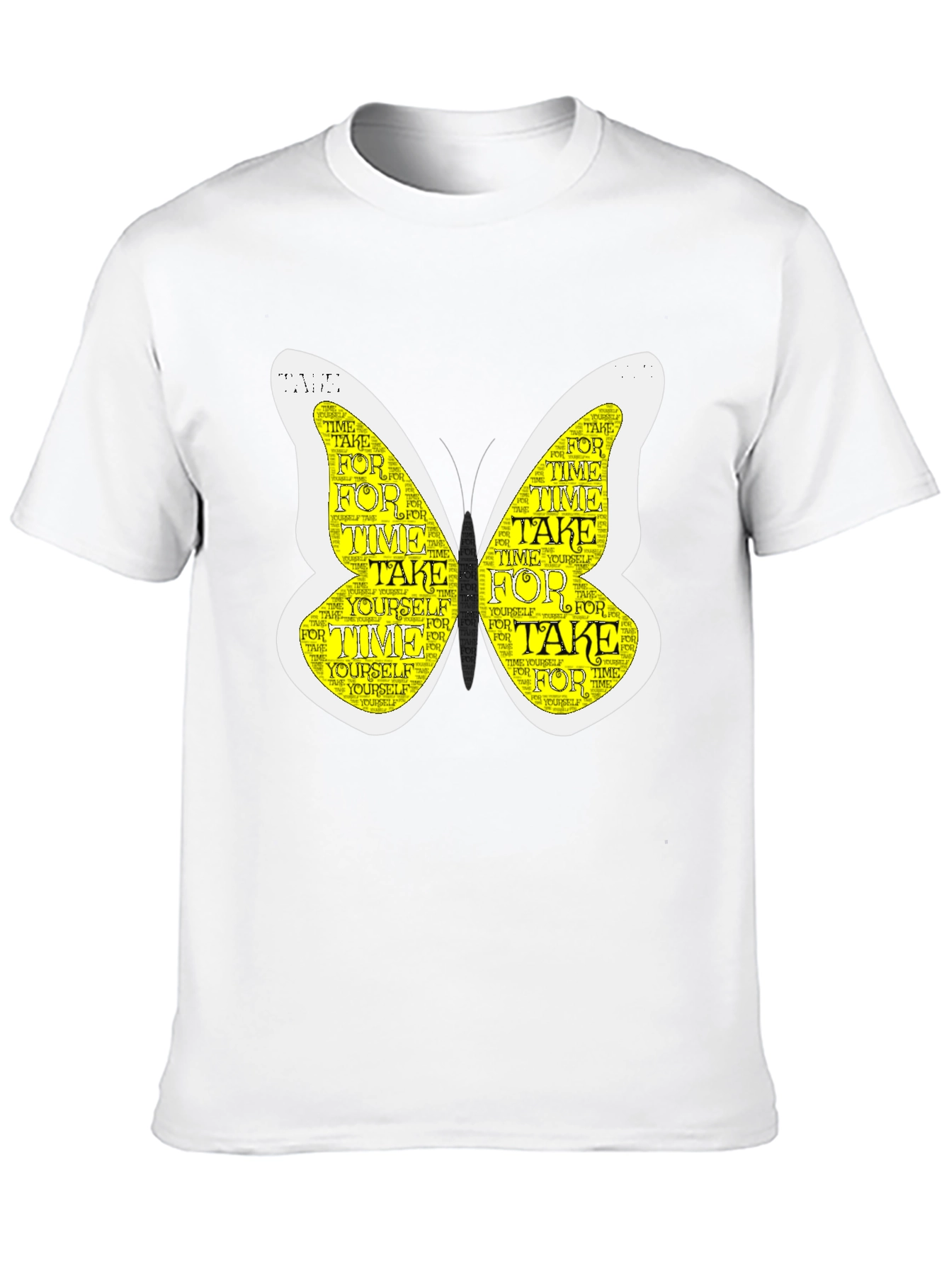 Butterfly Time T-Shirt - Take Time For Yourself