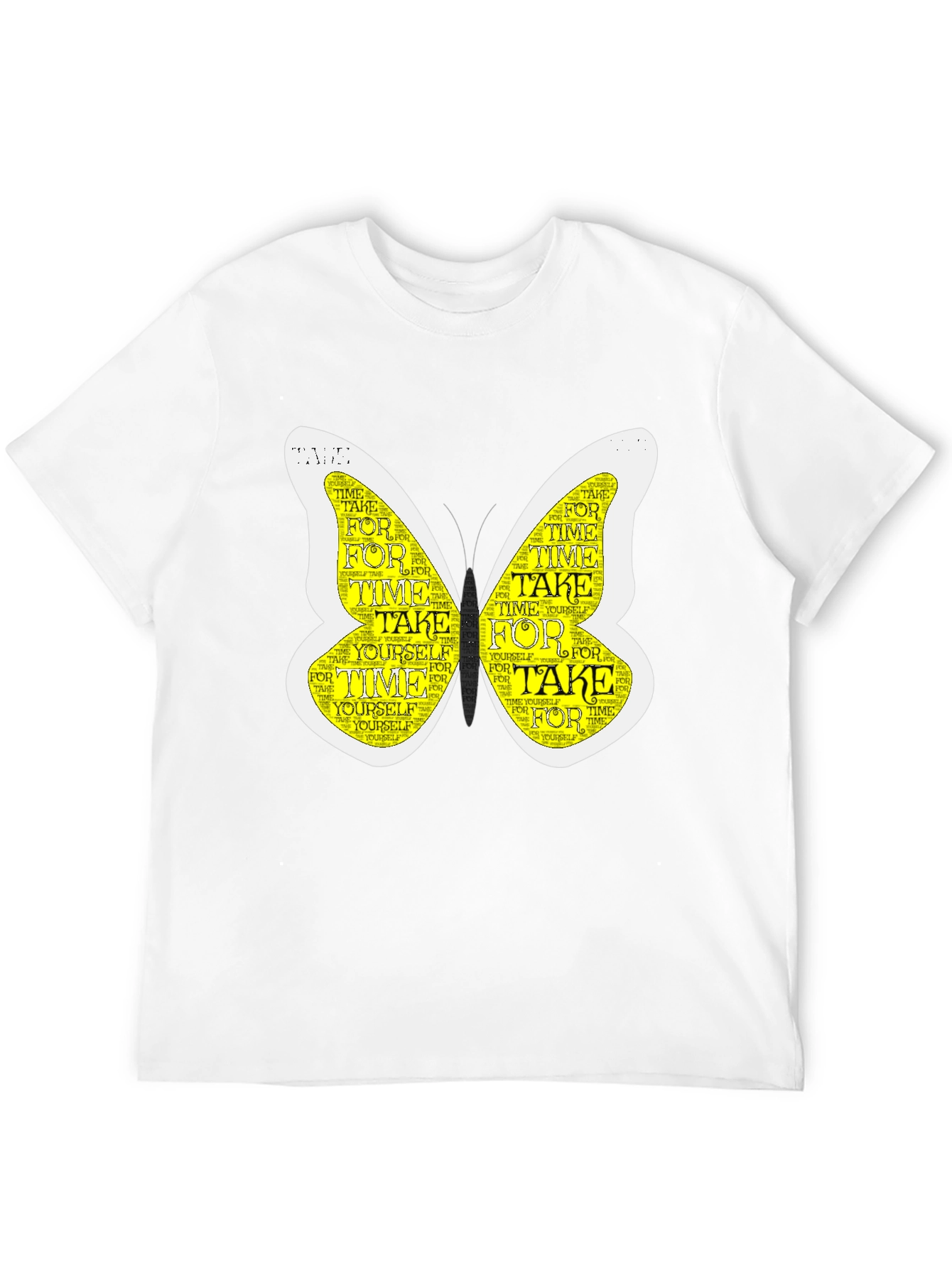 Butterfly Time T-Shirt - Take Time For Yourself