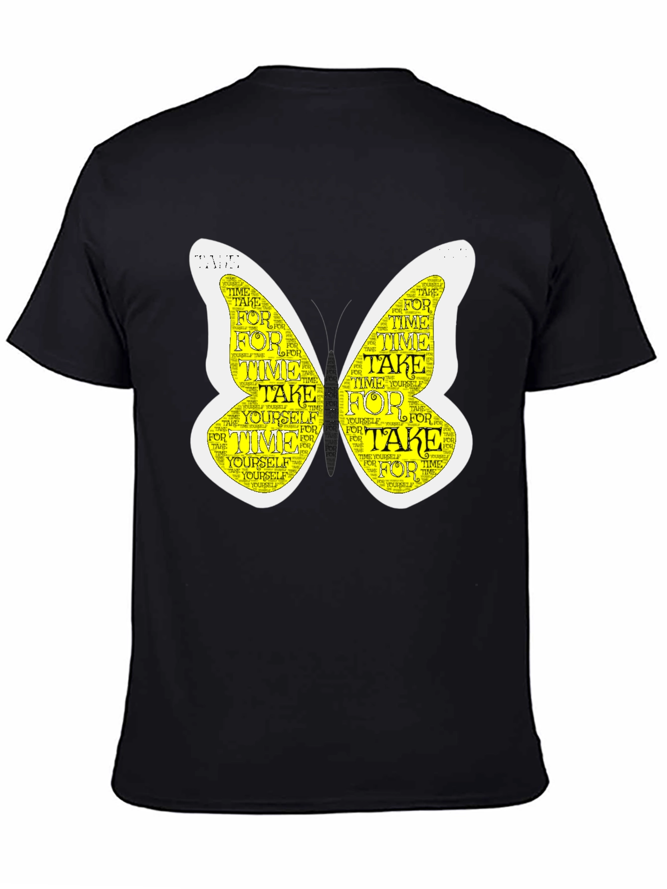Butterfly Time T-Shirt - Take Time For Yourself