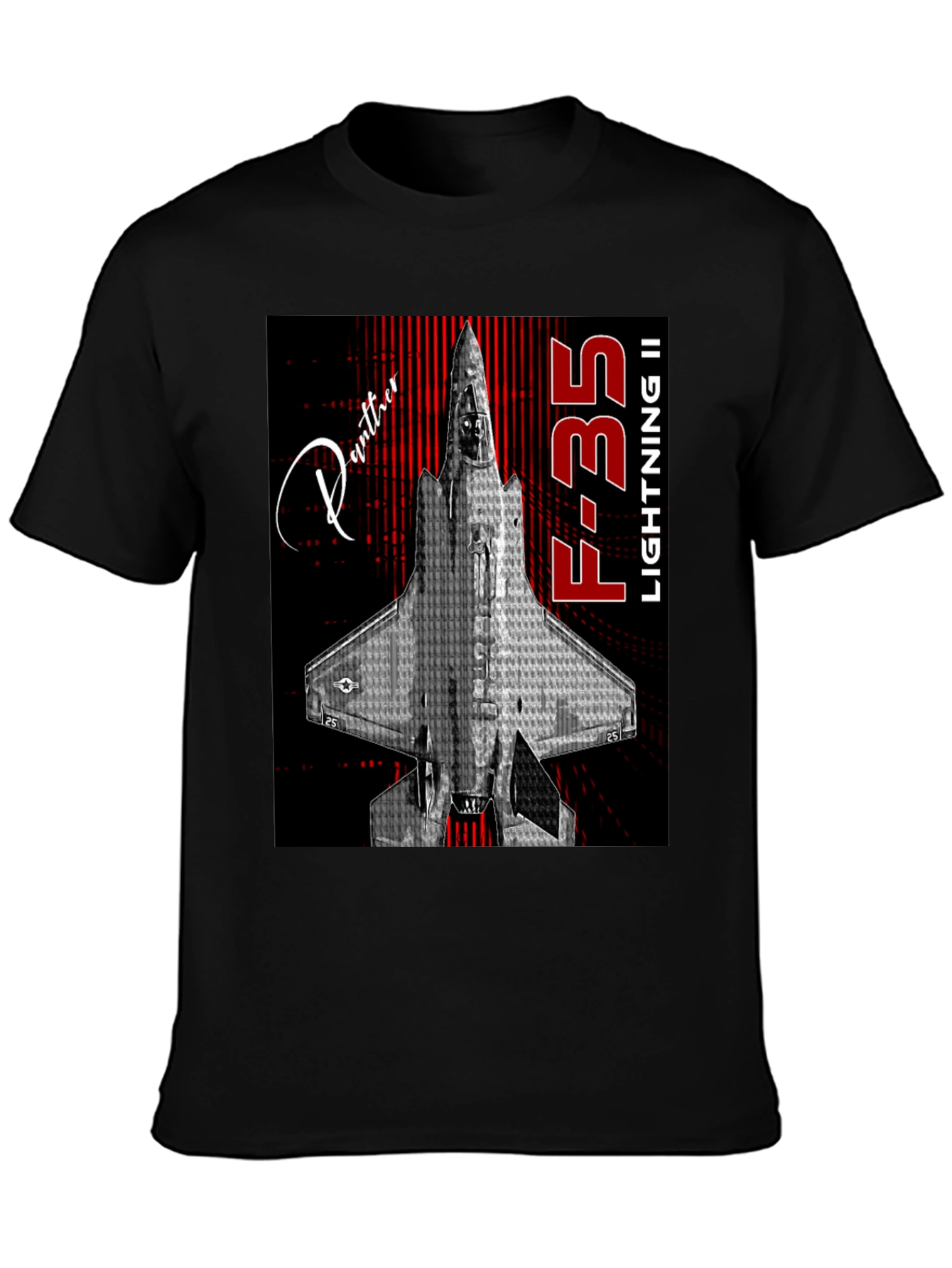 F-35 Lightning II Jet Fighter Graphic T-Shirt