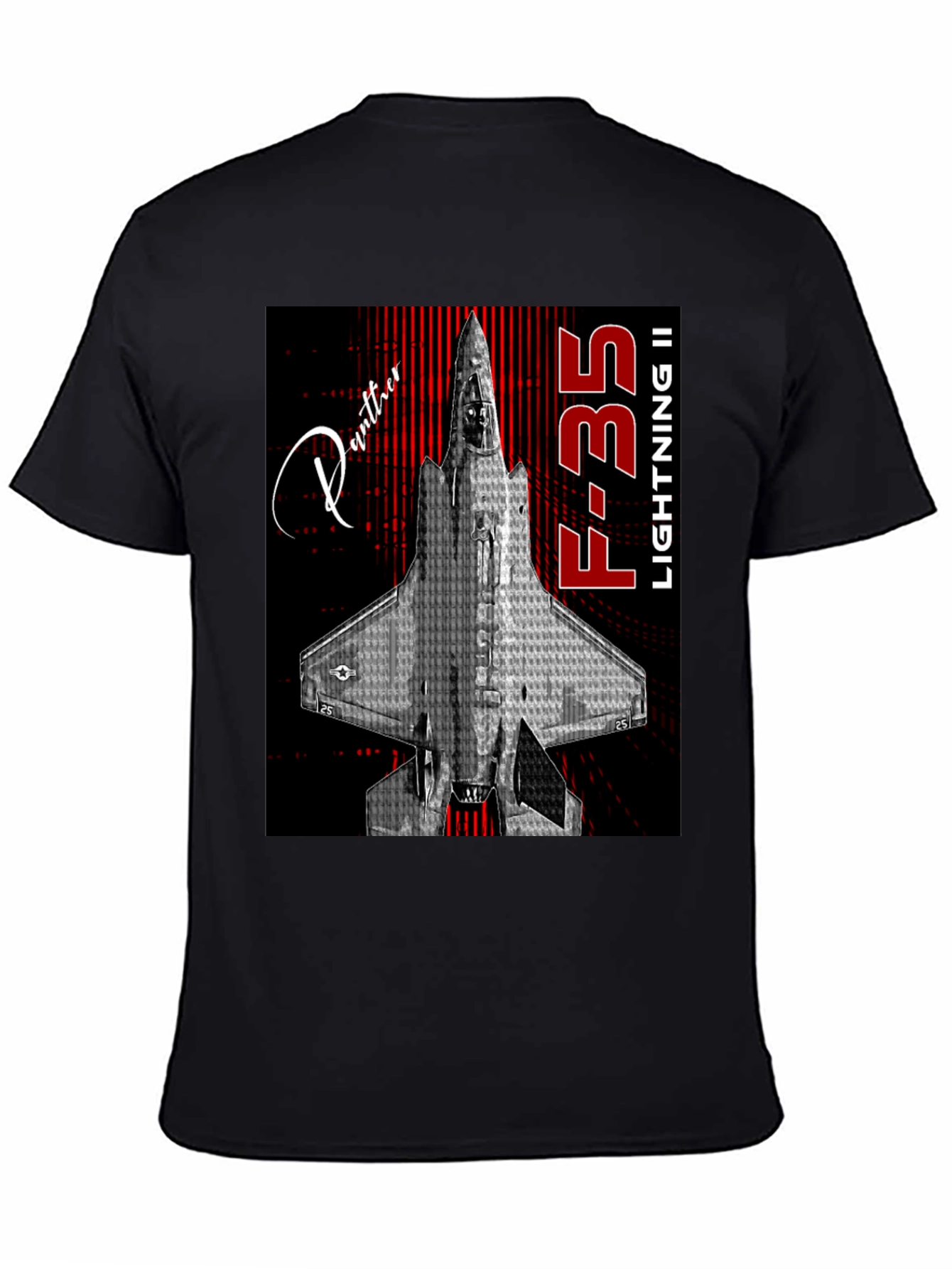 F-35 Lightning II Jet Fighter Graphic T-Shirt