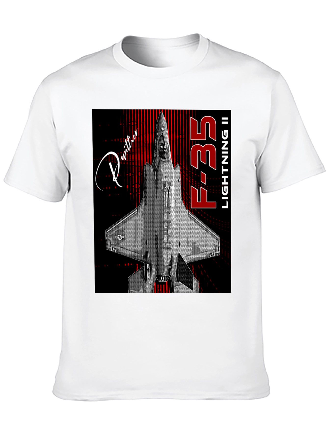 F-35 Lightning II Jet Fighter Graphic T-Shirt