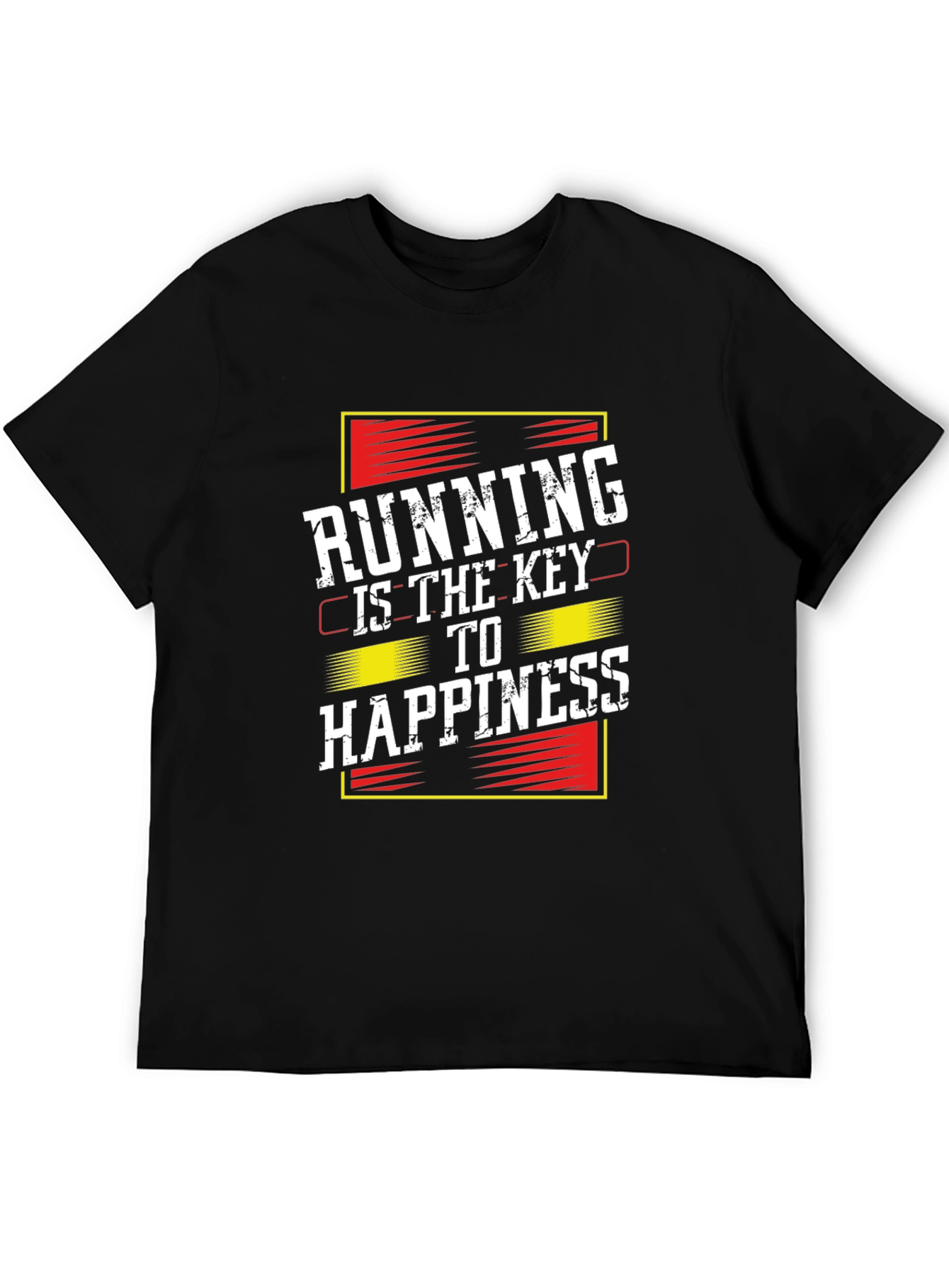 Running is the Key to Happiness Graphic Tee