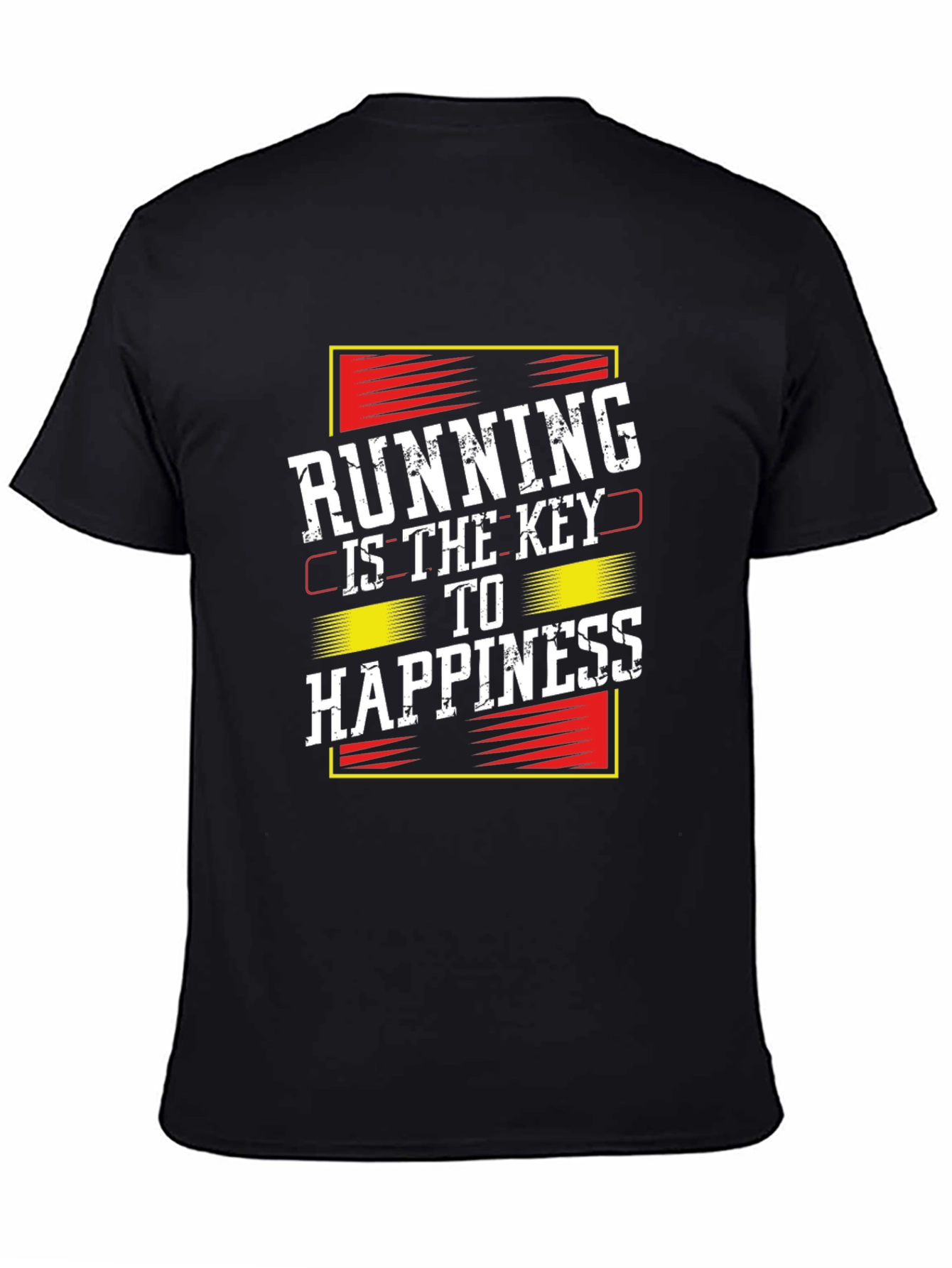 Running is the Key to Happiness Graphic Tee