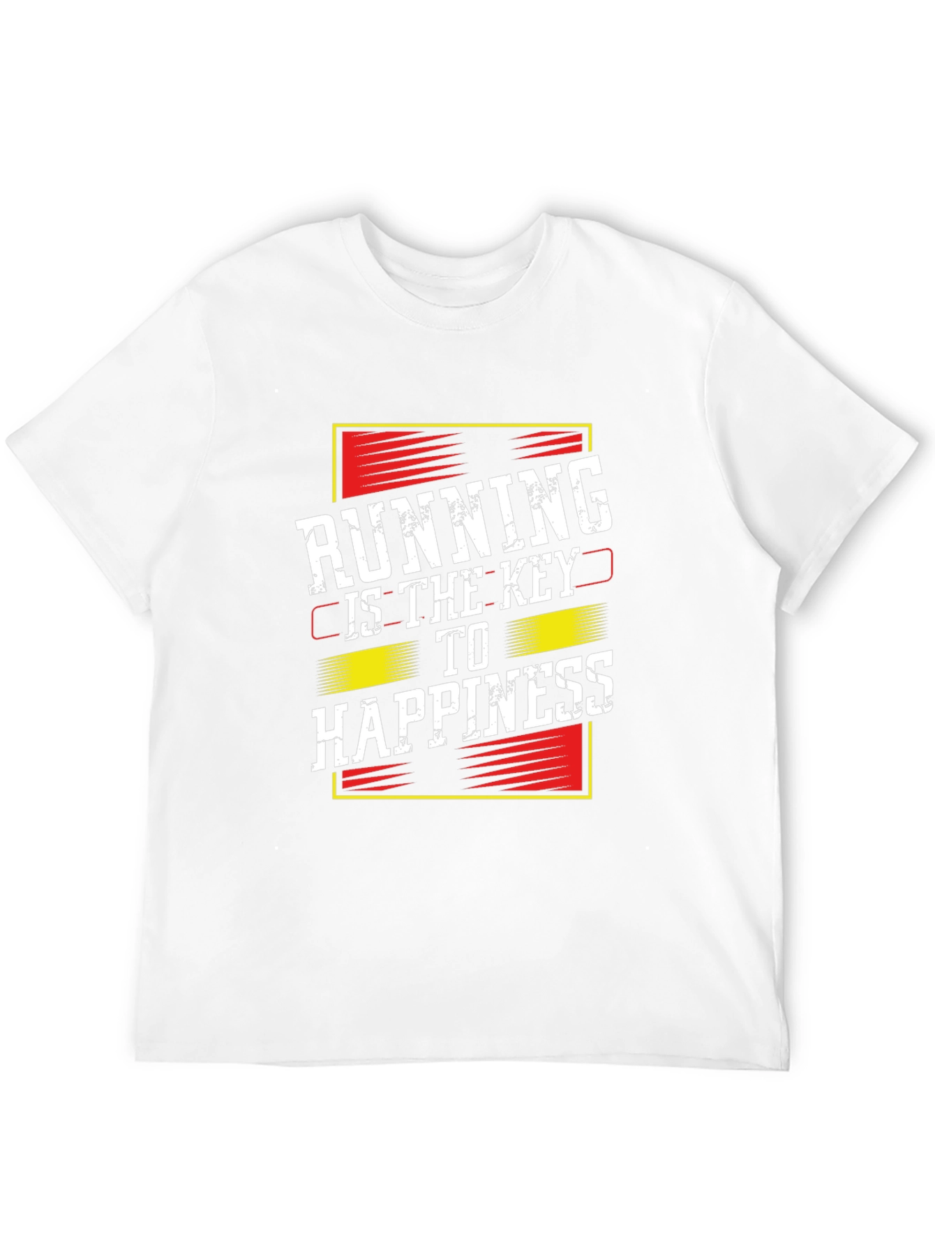 Running is the Key to Happiness Graphic Tee