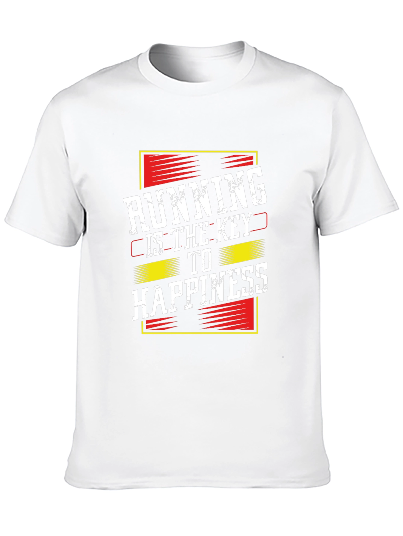 Running is the Key to Happiness Graphic Tee