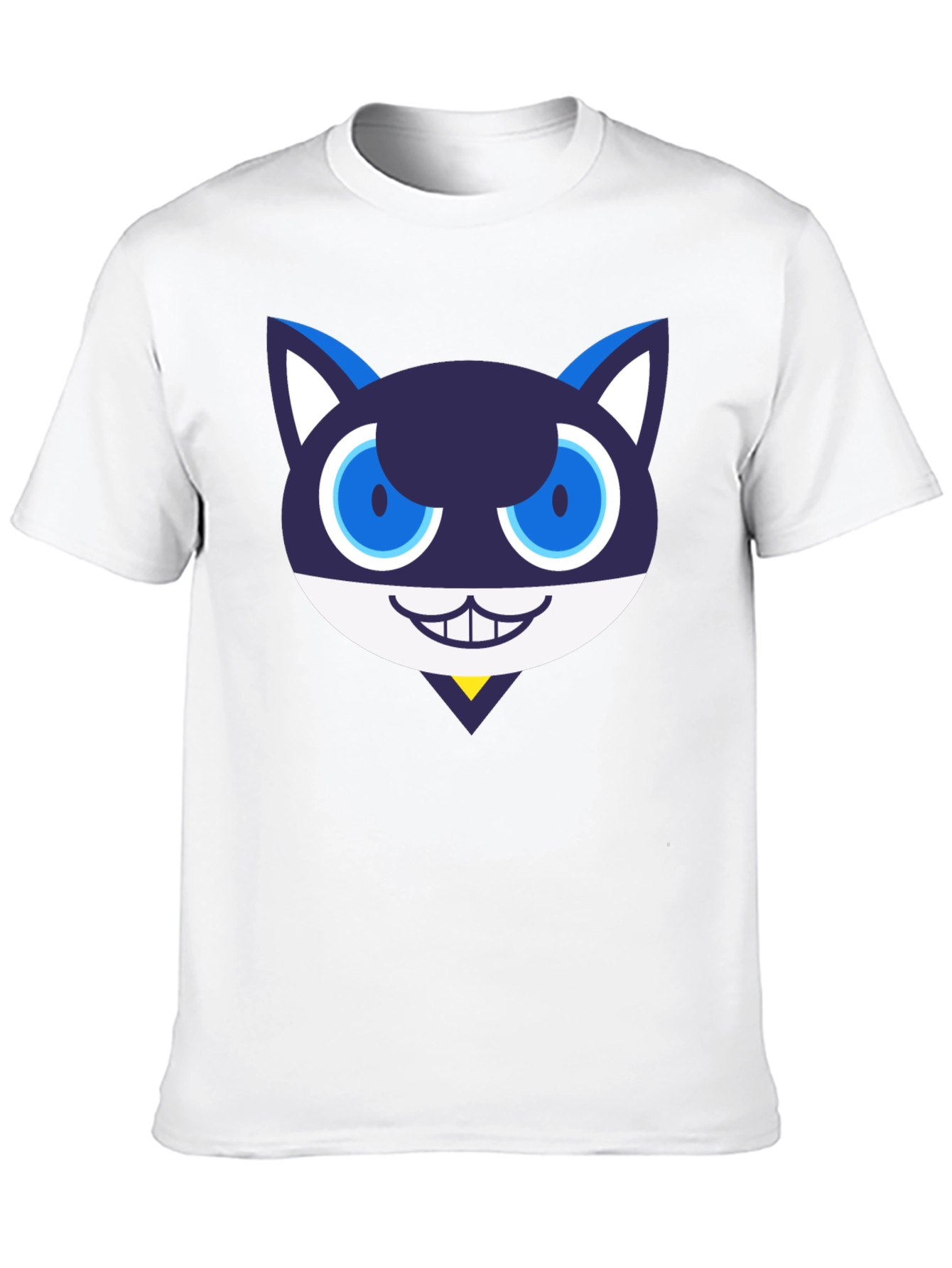 Morgana Cat Persona 5 Inspired Black T-Shirt