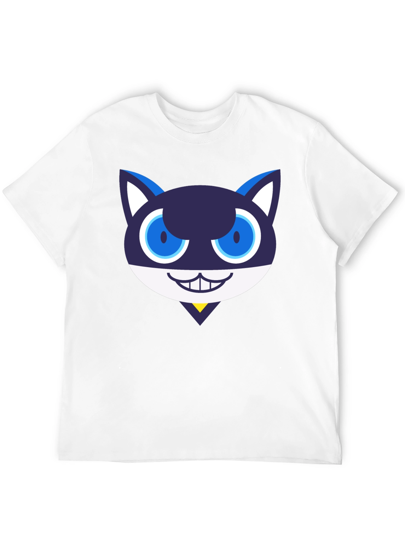 Morgana Cat Persona 5 Inspired Black T-Shirt