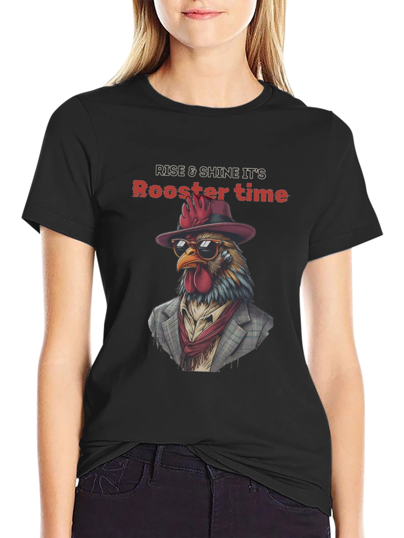 Rise & Shine Rooster Time T-Shirt