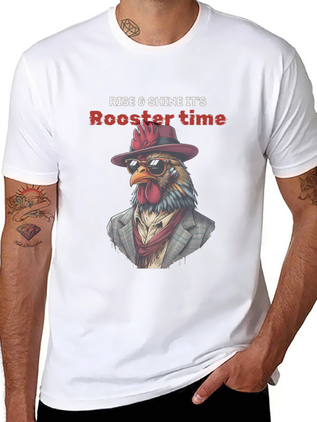 Rise & Shine Rooster Time T-Shirt
