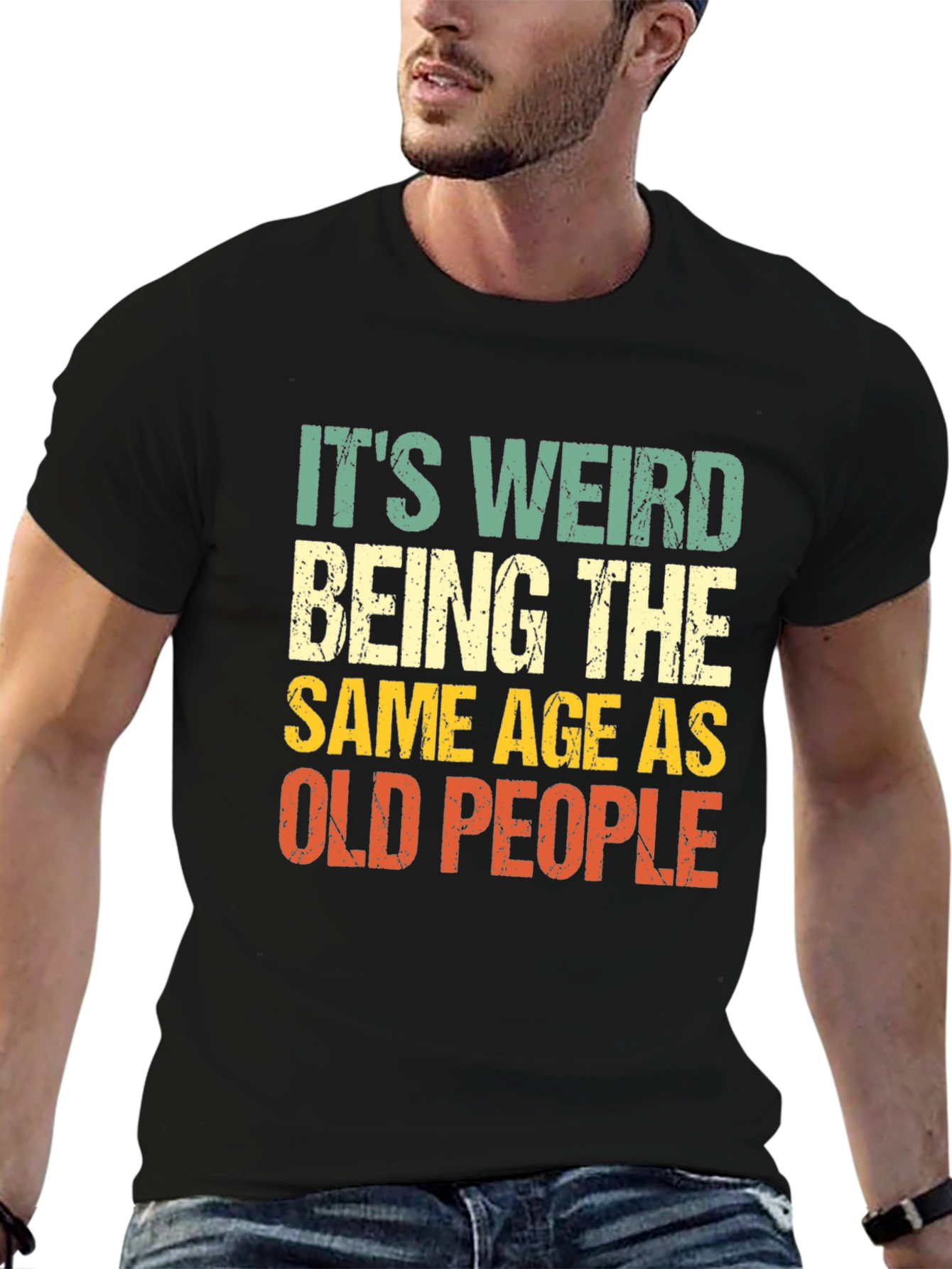 Funny Old People Graphic Tee