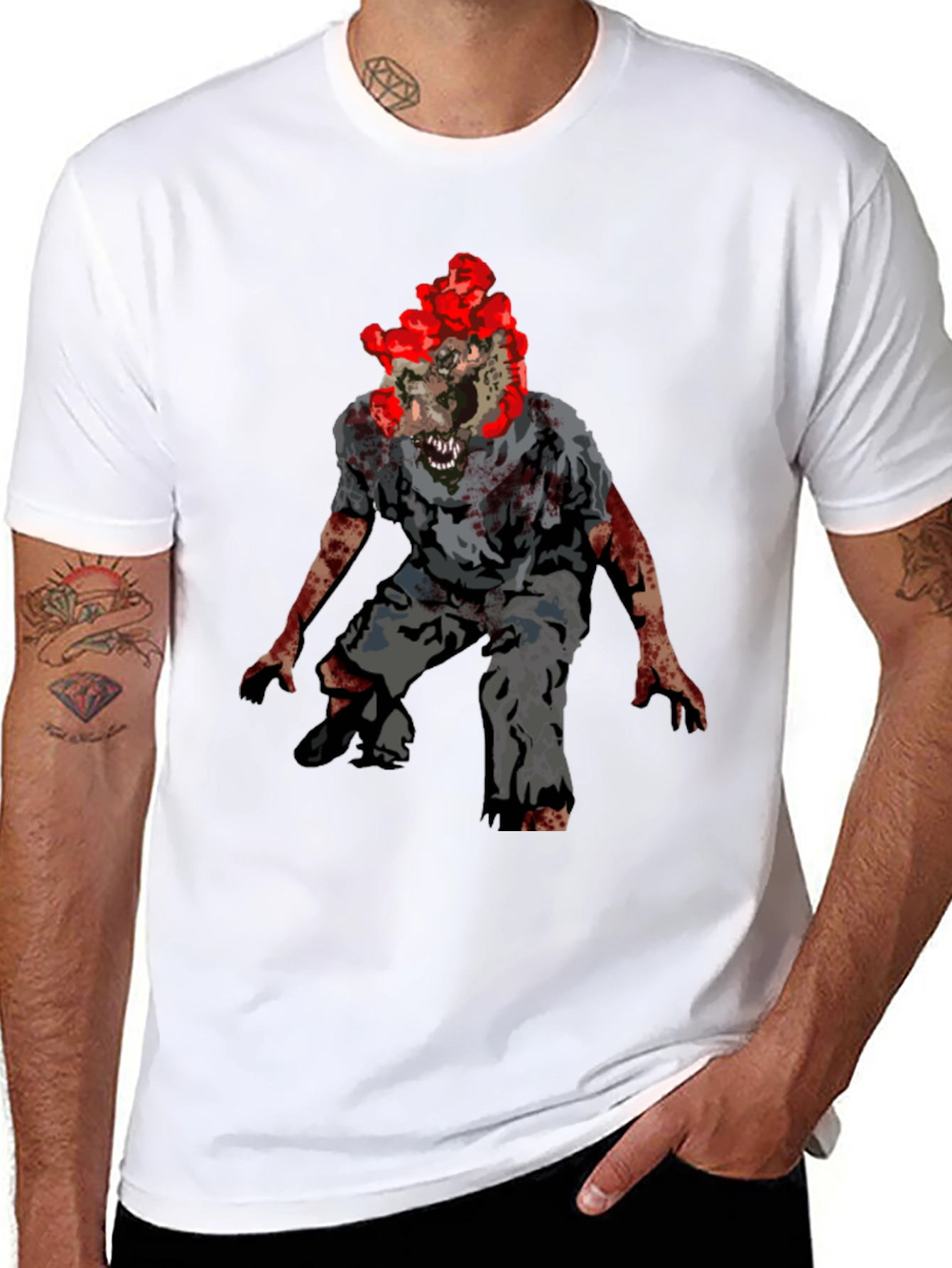 Zombie T-Shirt: Horror Graphic Tee