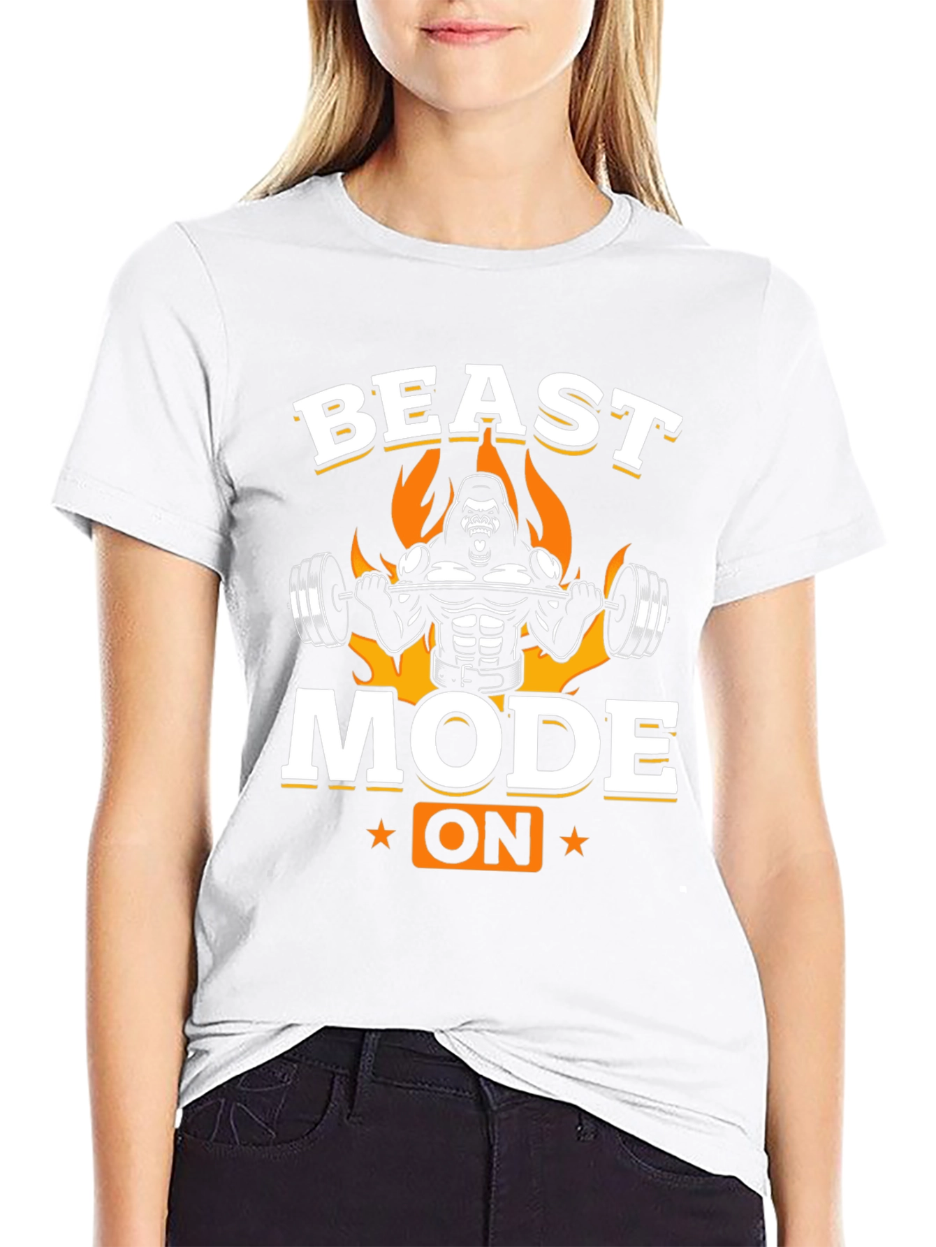 Beast Mode On Gorilla Gym T-Shirt