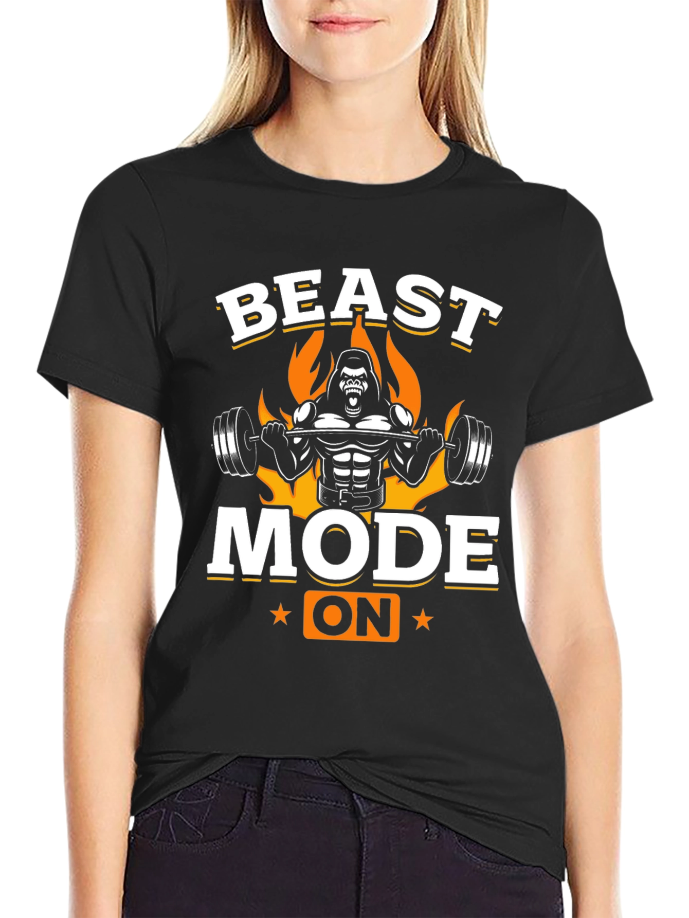 Beast Mode On Gorilla Gym T-Shirt