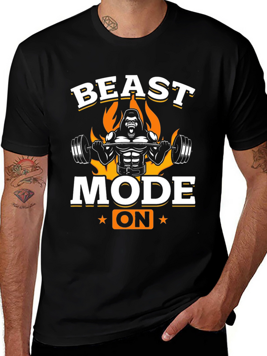 Beast Mode On Gorilla Gym T-Shirt