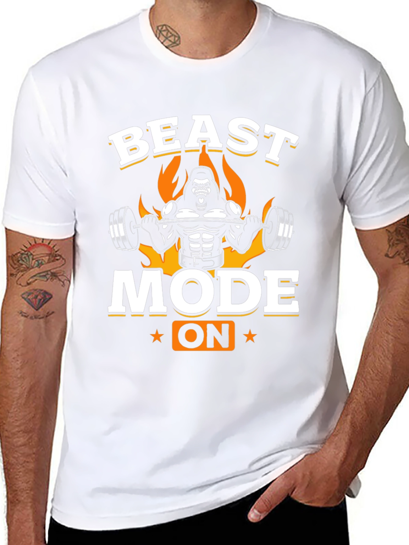 Beast Mode On Gorilla Gym T-Shirt