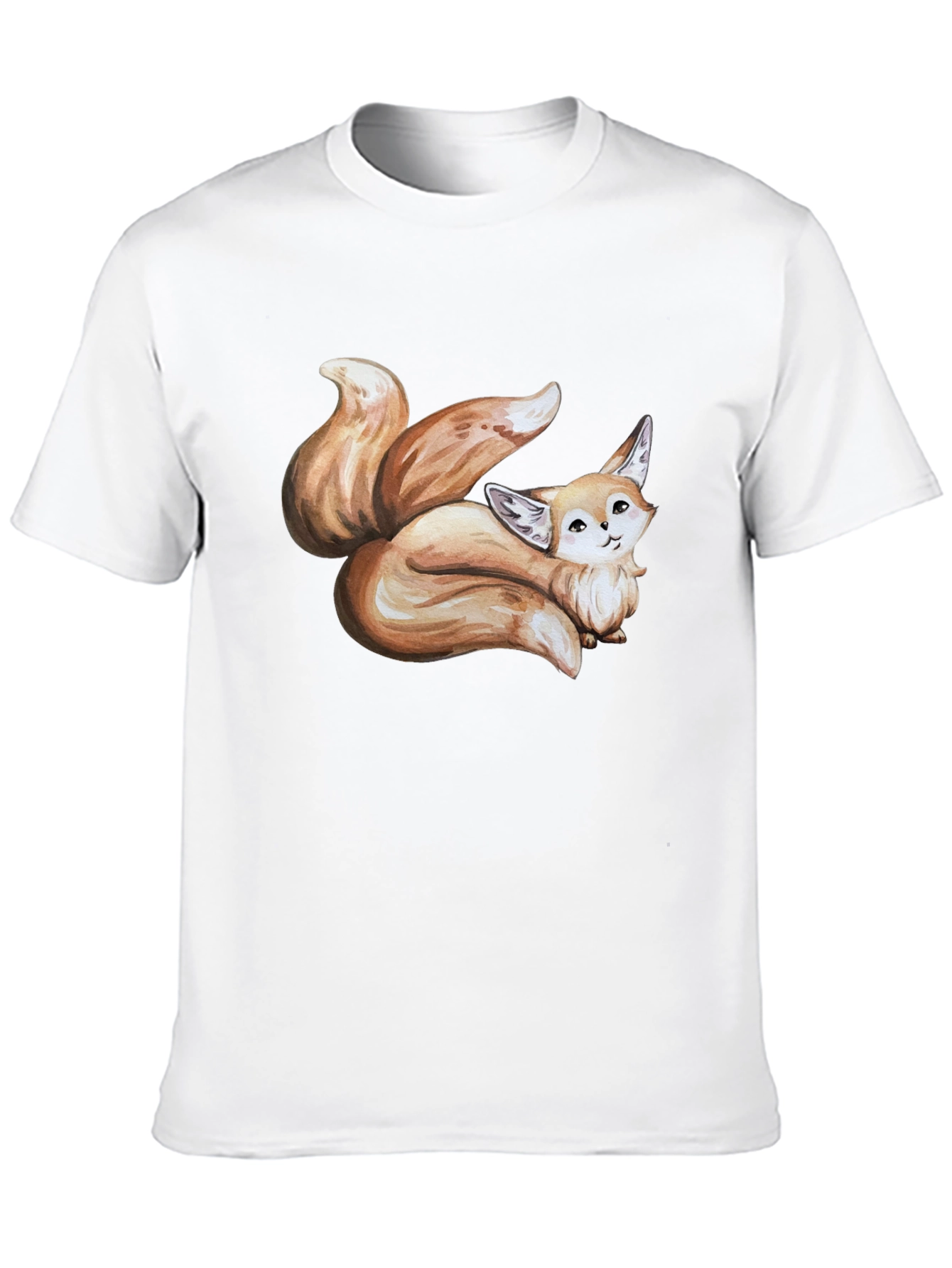 Fox Graphic Tee - Cute Animal Design