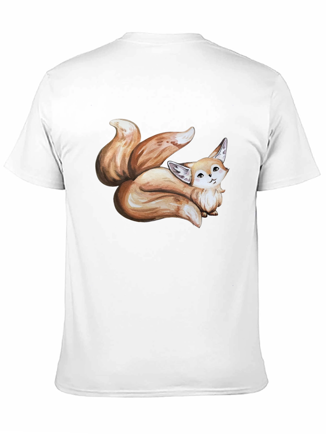 Fox Graphic Tee - Cute Animal Design