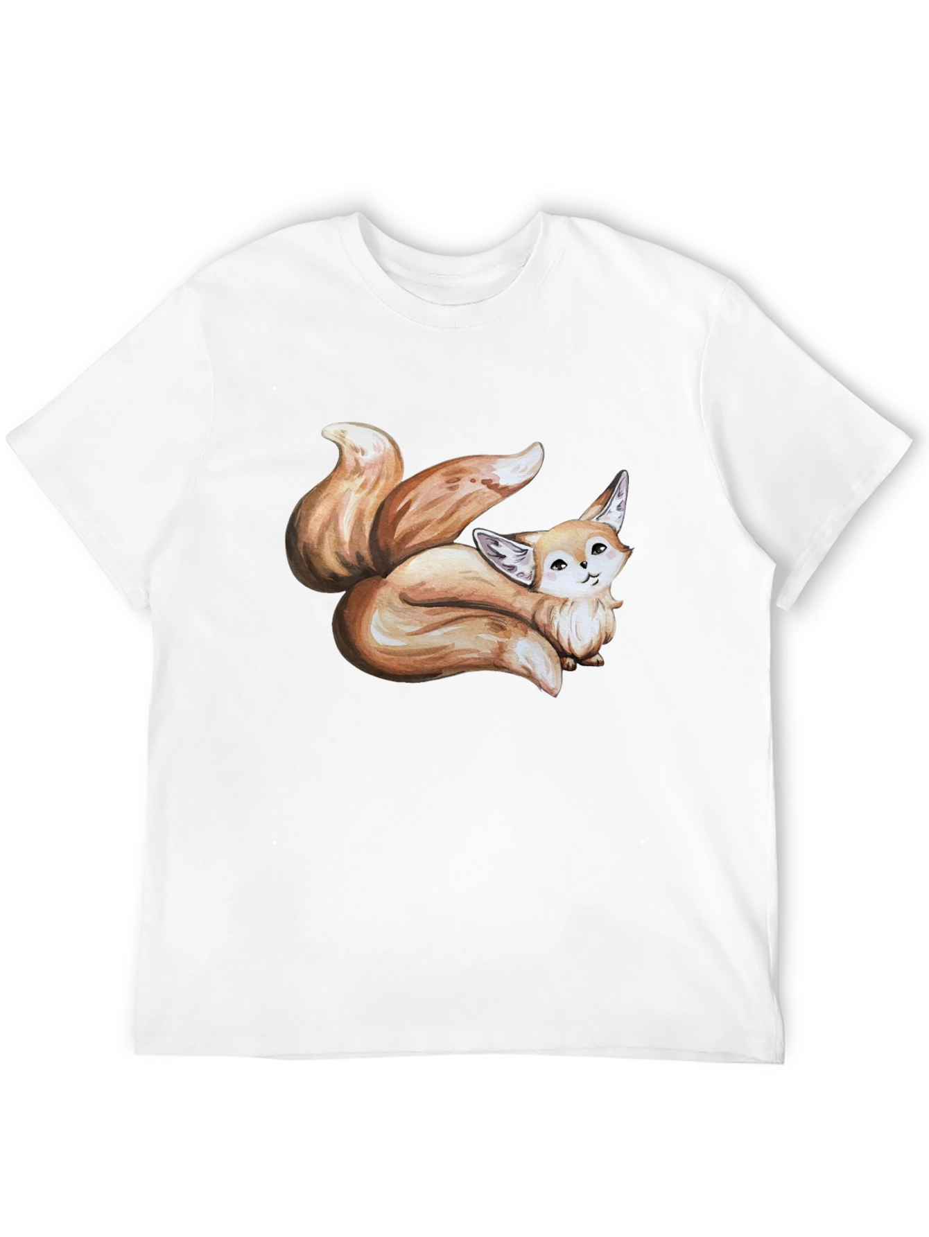Fox Graphic Tee - Cute Animal Design