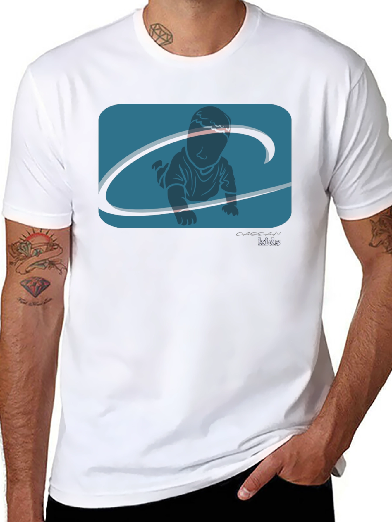 Trendy Kids Graphic Tee - Unique Baby Design