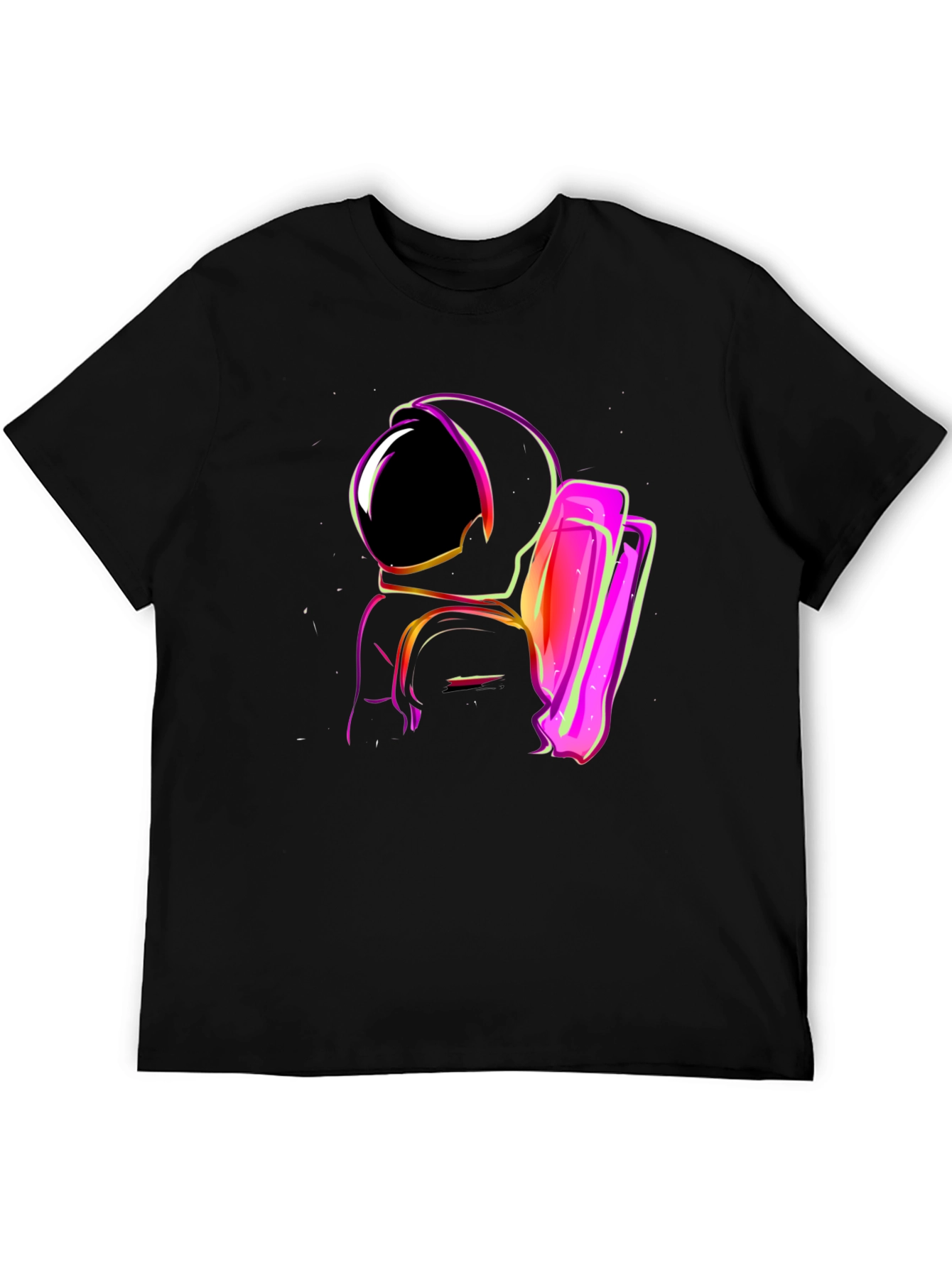 Neon Astronaut Graphic Tee