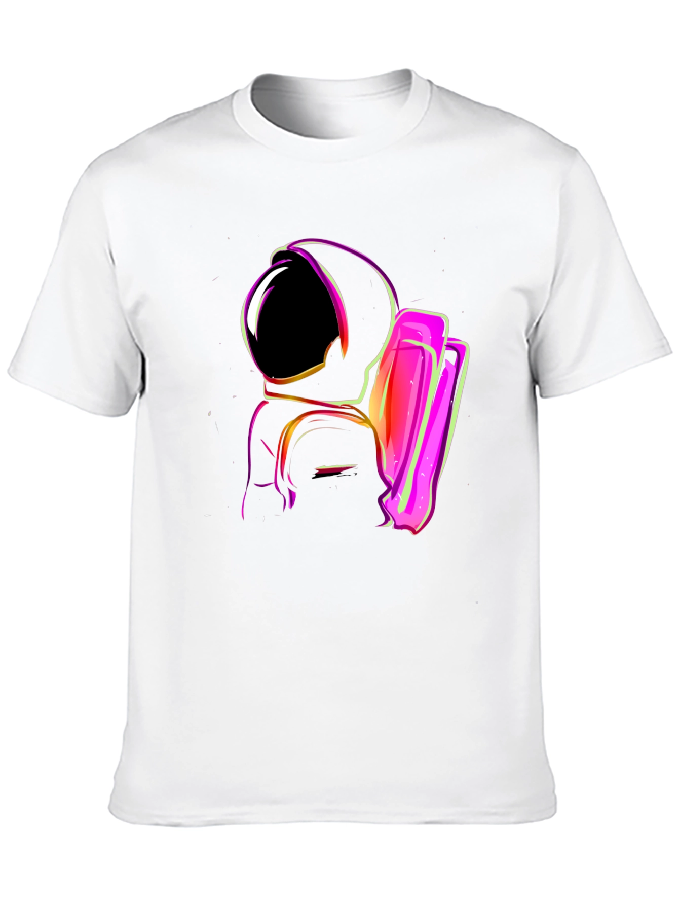 Neon Astronaut Graphic Tee