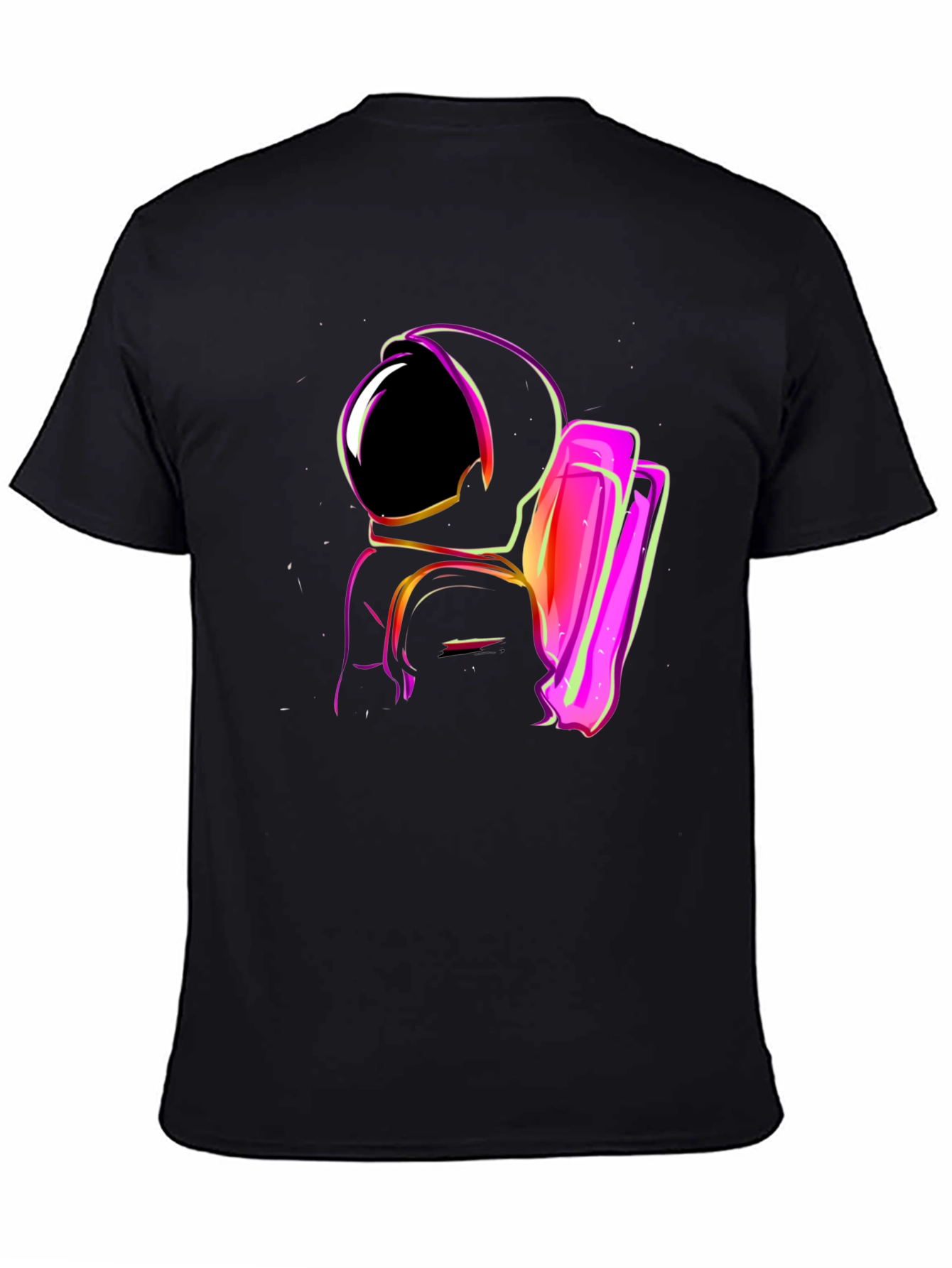 Neon Astronaut Graphic Tee