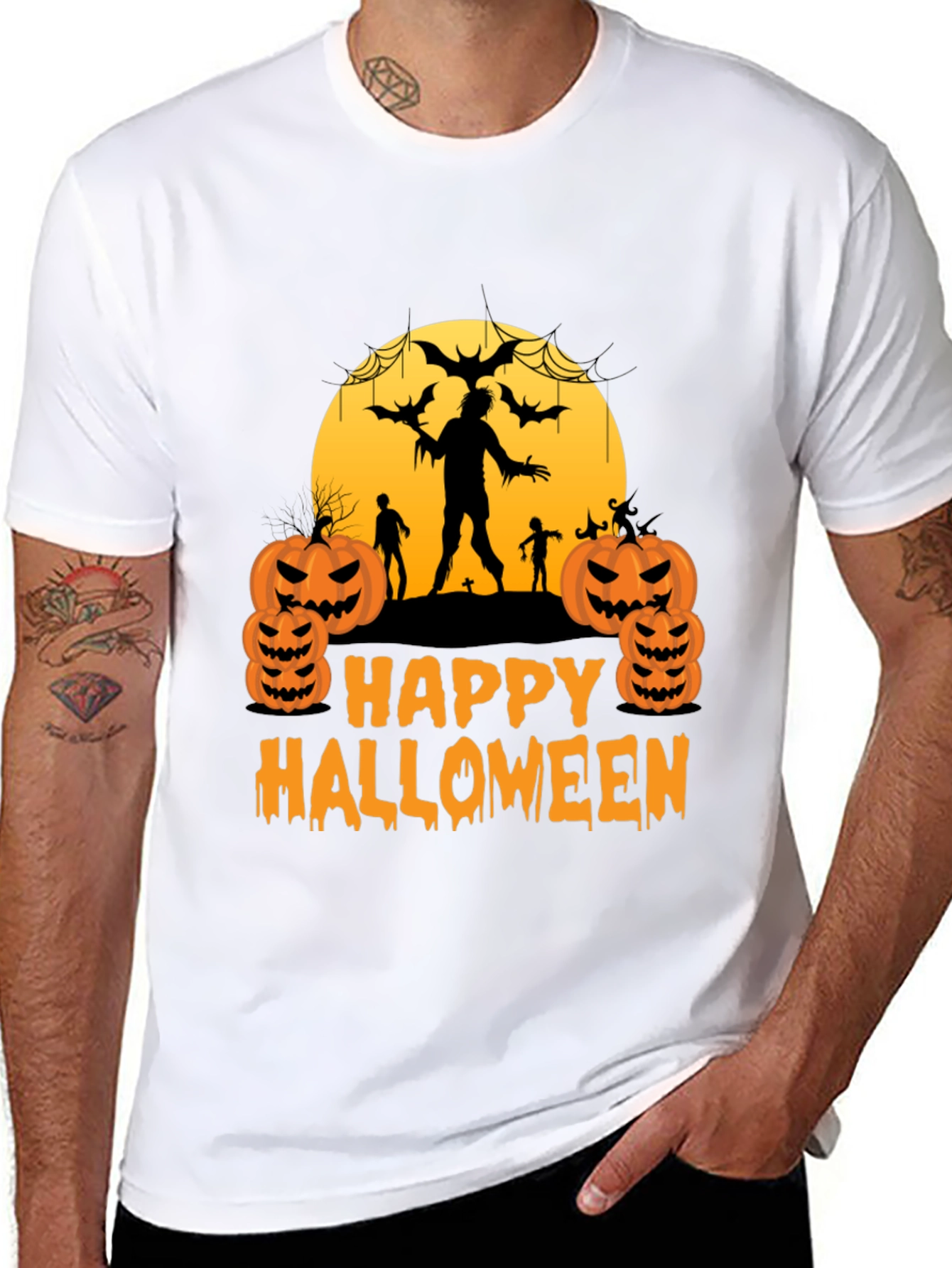 Happy Halloween Graphic T-Shirt