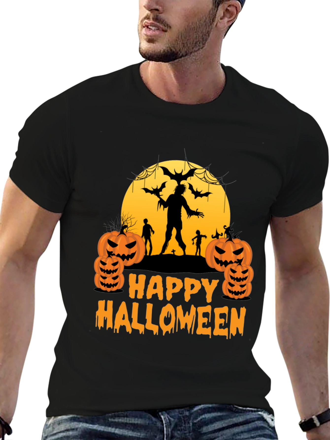 Happy Halloween Graphic T-Shirt