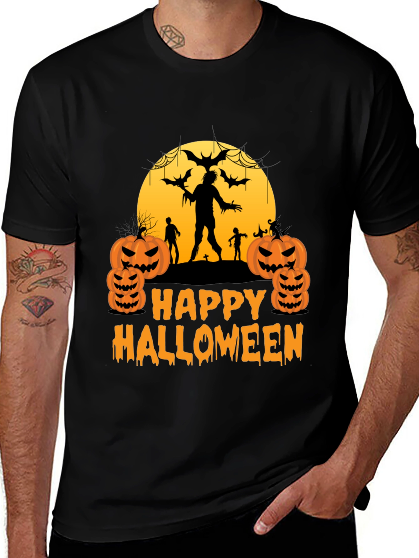 Happy Halloween Graphic T-Shirt