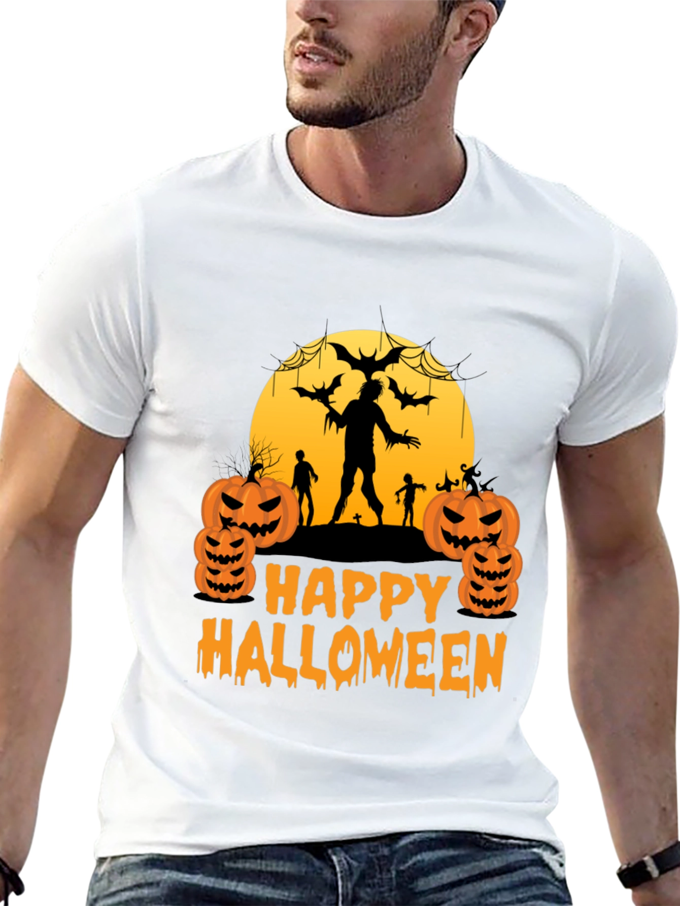 Happy Halloween Graphic T-Shirt