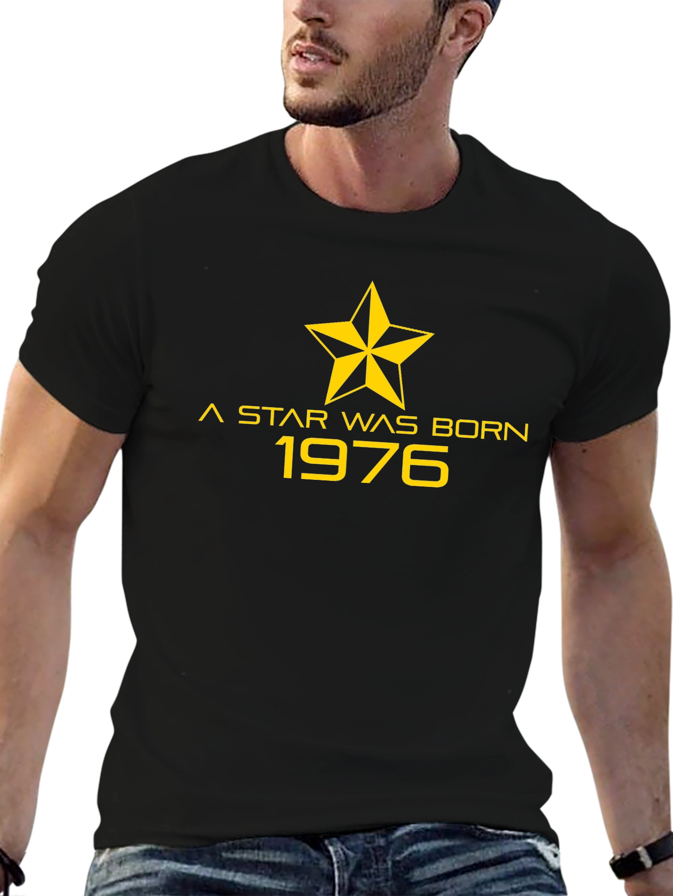 A Star Was Born 1976 Black T-Shirt