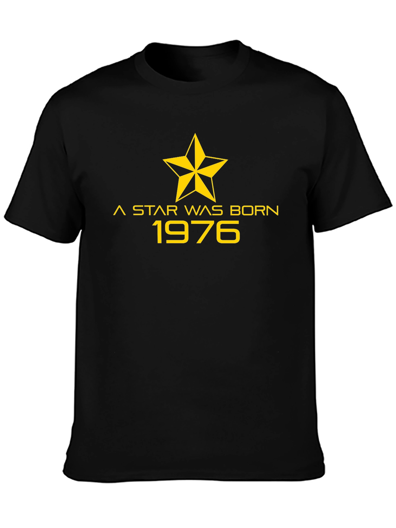 A Star Was Born 1976 Black T-Shirt