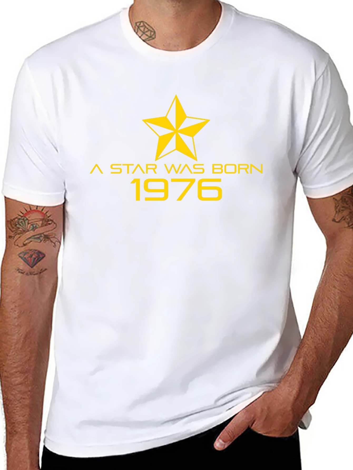 A Star Was Born 1976 Black T-Shirt