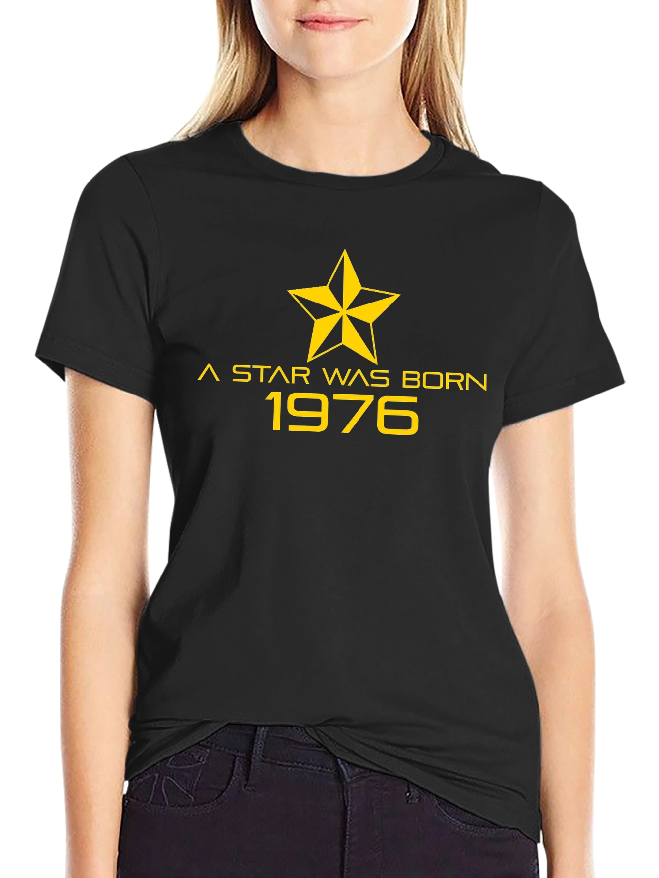 A Star Was Born 1976 Black T-Shirt