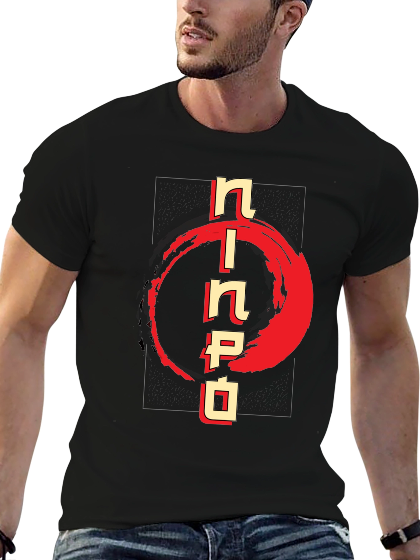 Ninja T-Shirt - Japanese Calligraphy Design