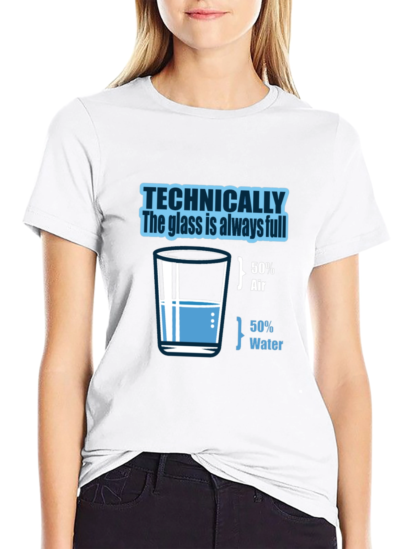 Technically Full Glass T-Shirt