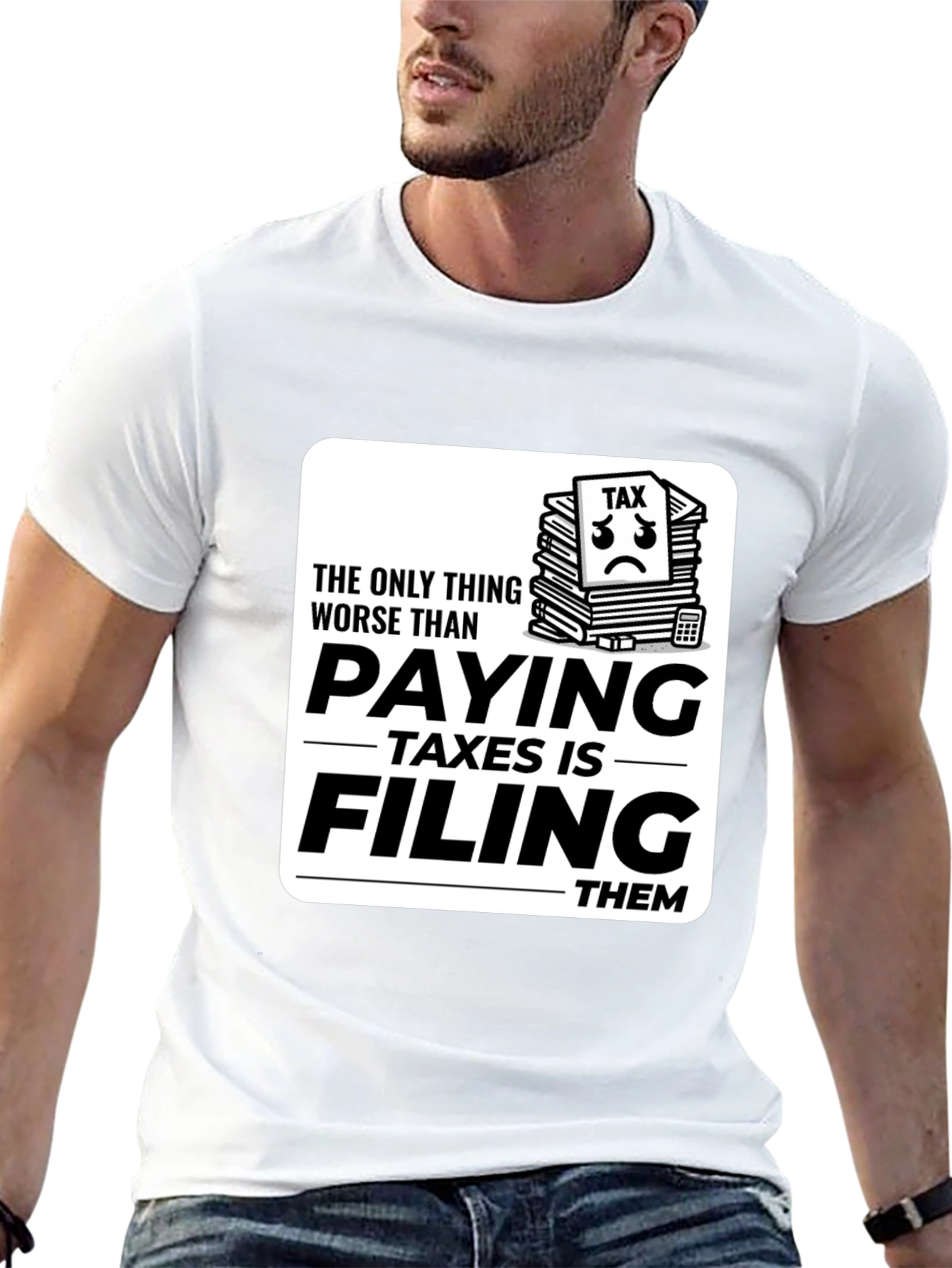 Tax Season T-Shirt - Funny Filing Taxes Tee