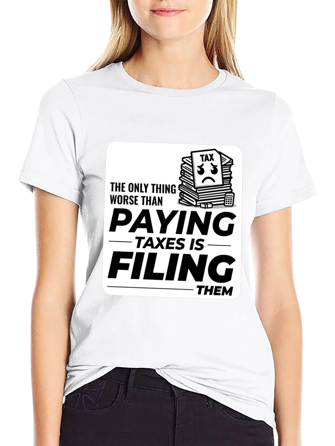 Tax Season T-Shirt - Funny Filing Taxes Tee