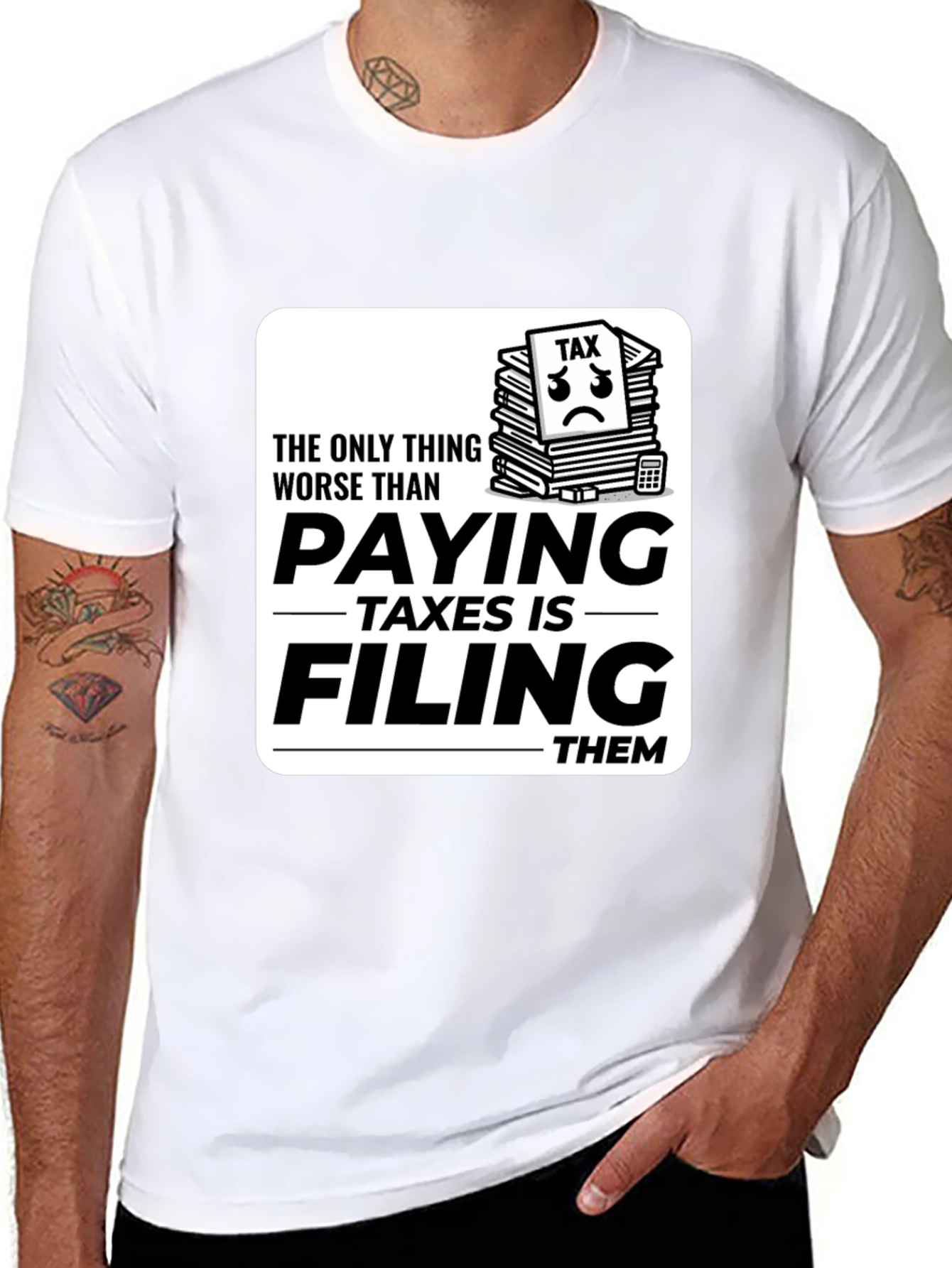 Tax Season T-Shirt - Funny Filing Taxes Tee